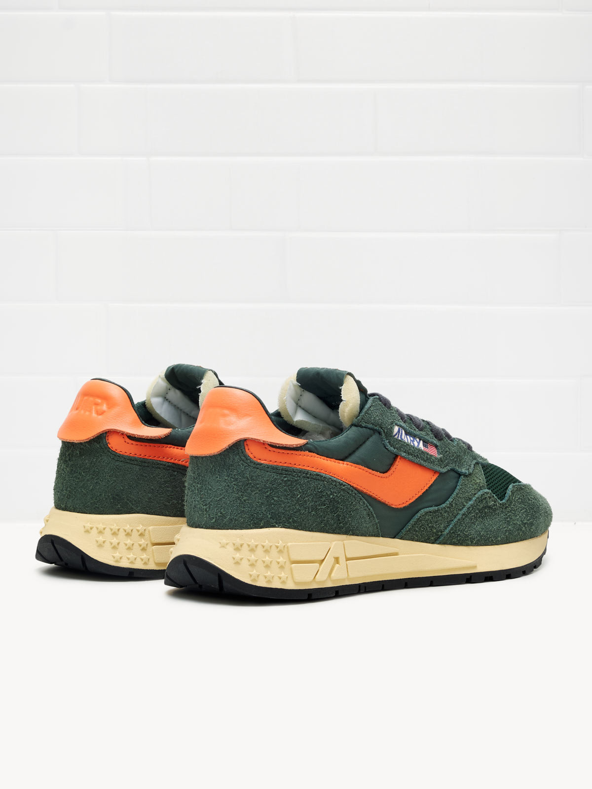 Autry Reelwind Man nylon suede bottle orangeade