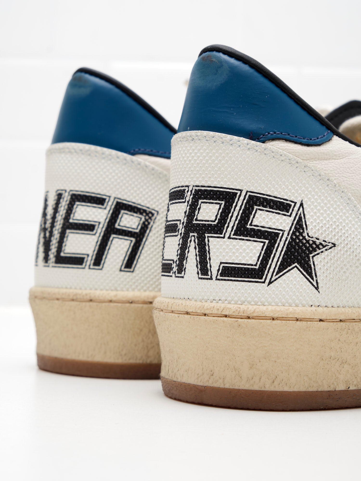 golden goose - Sneakers Ball Star Man white red blue