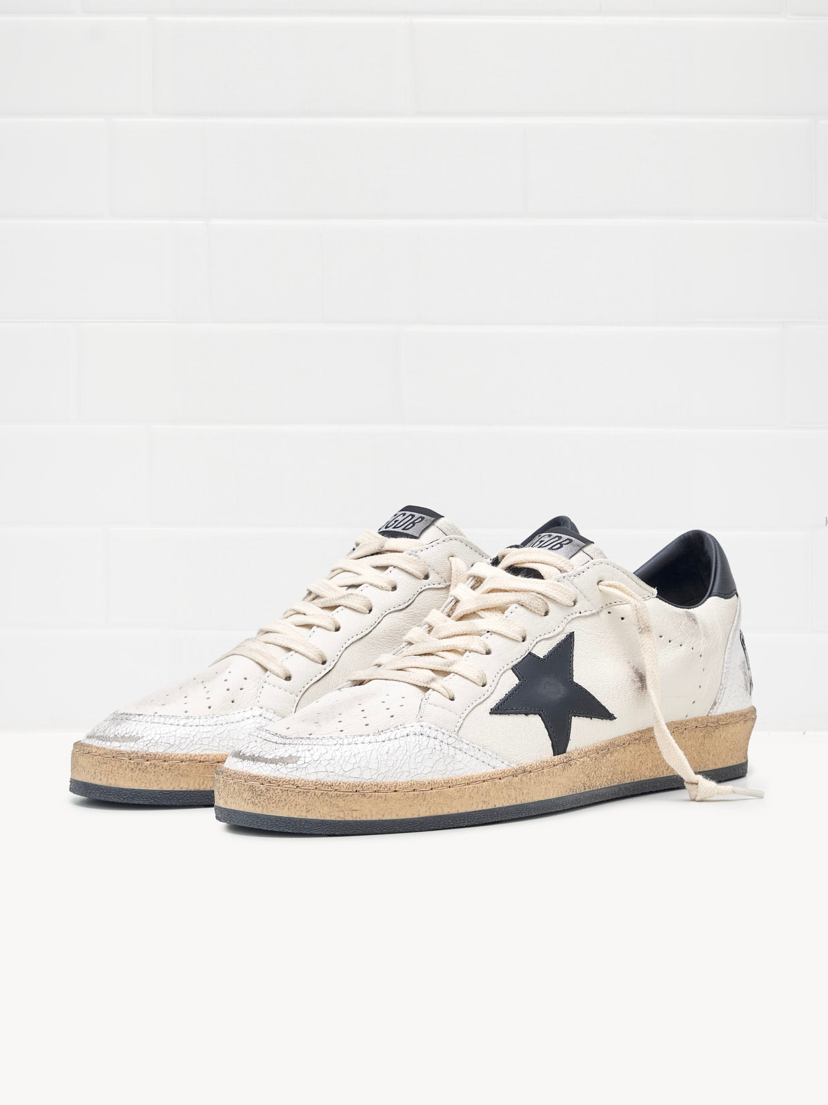 golden goose - Sneakers Ball Star Man white black