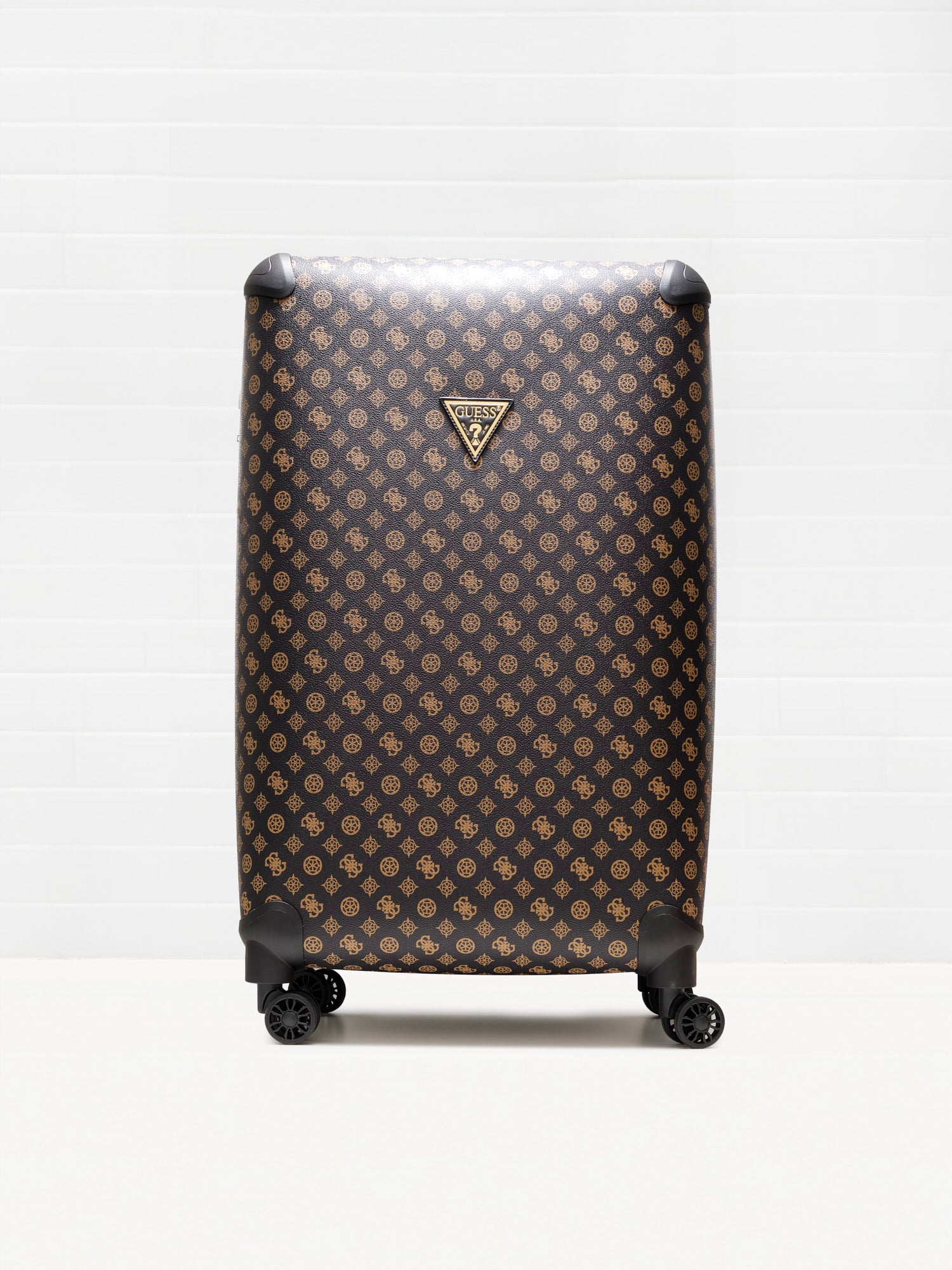 Guess - Trolley Wilder Travel brown logo Big