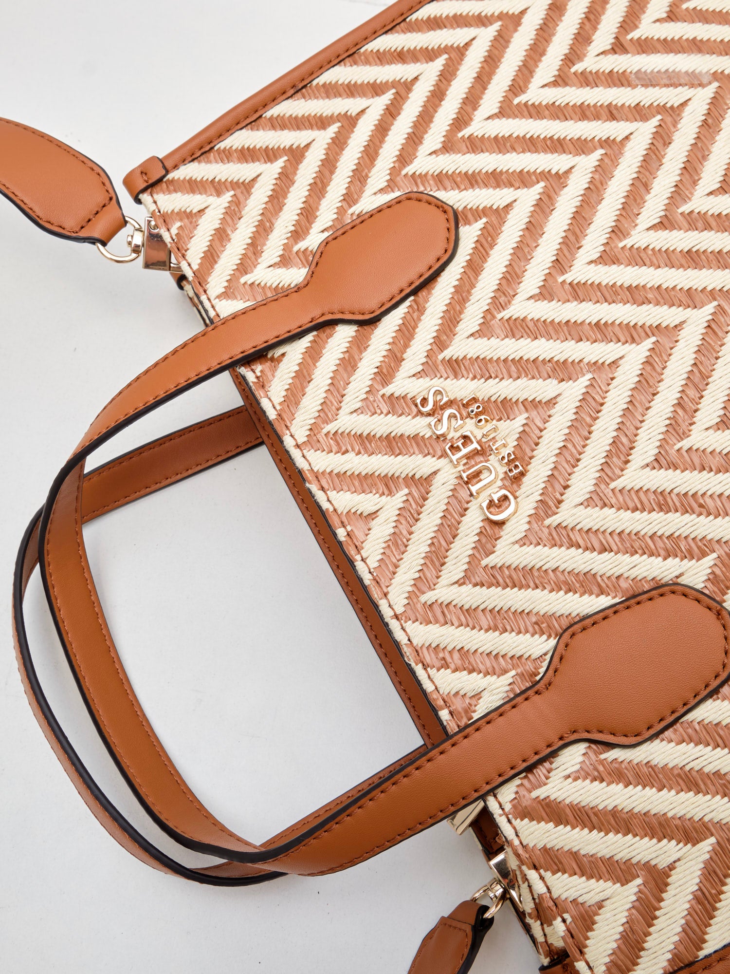 Guess - Borsa Silvana 2 Tote cognac marrone
