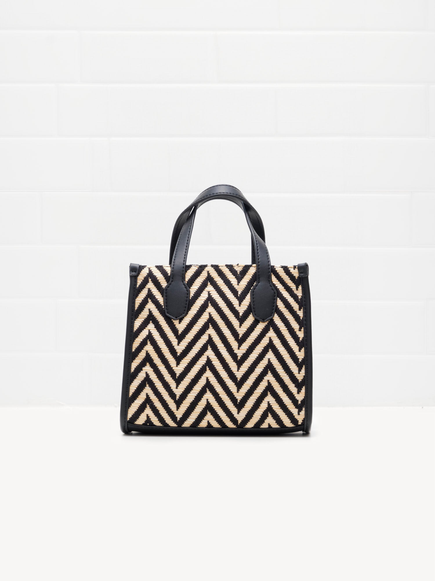 Guess - Borsa Silvana Mini 2 Compartment Tote black