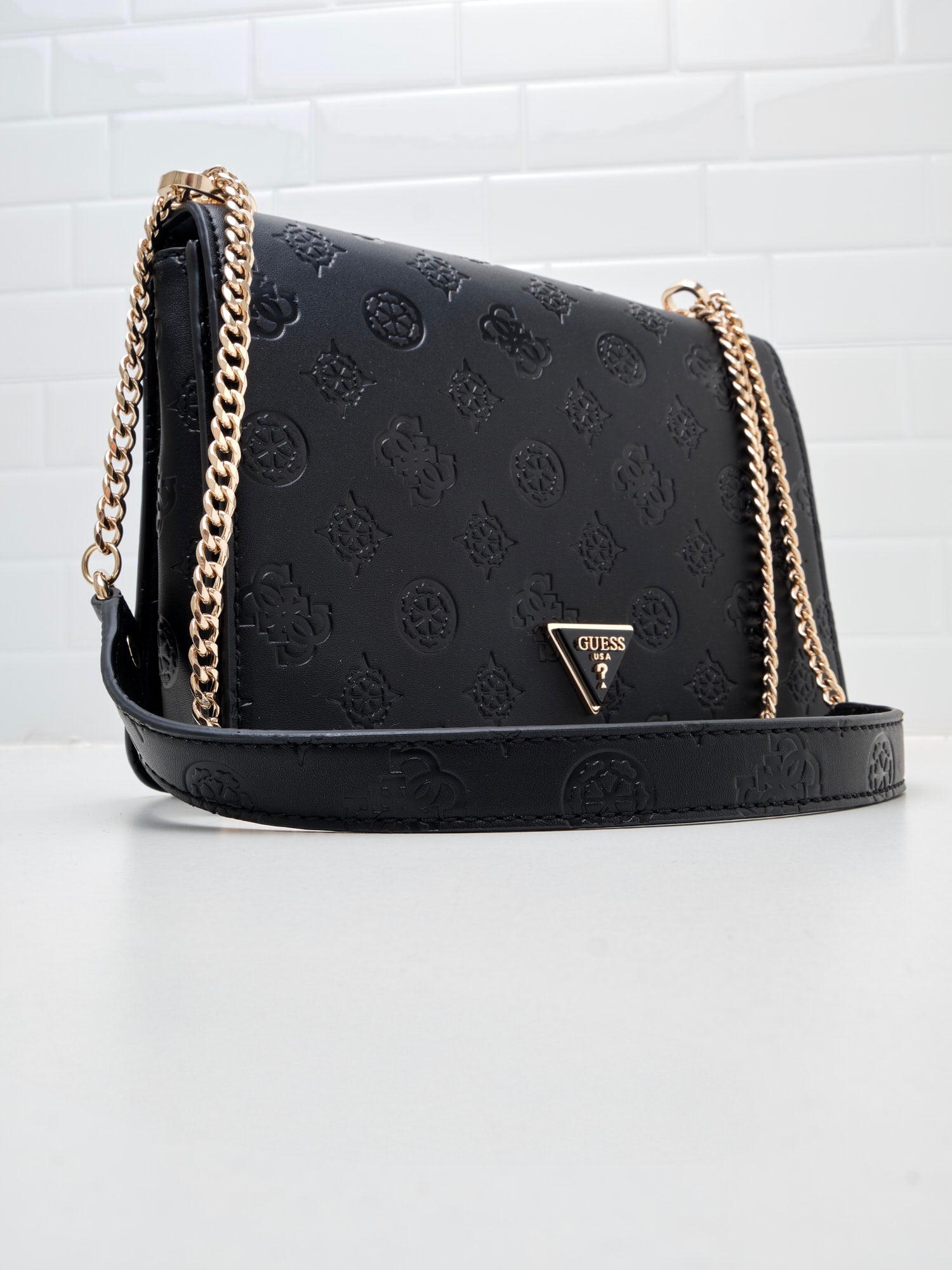 Guess - Borsa Jena Shoulder black logo
