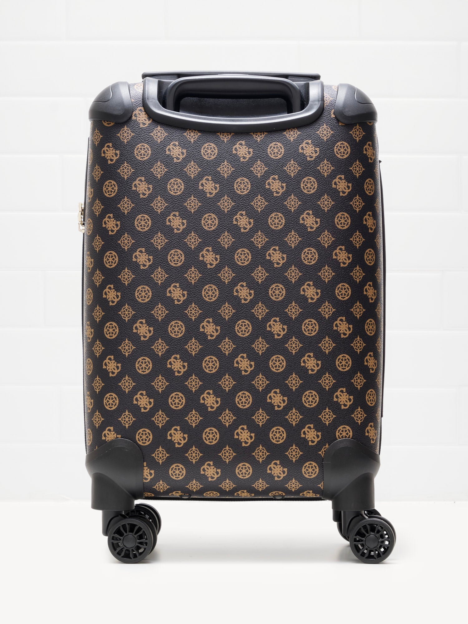 Guess - Trolley Wilder Travel brown logo