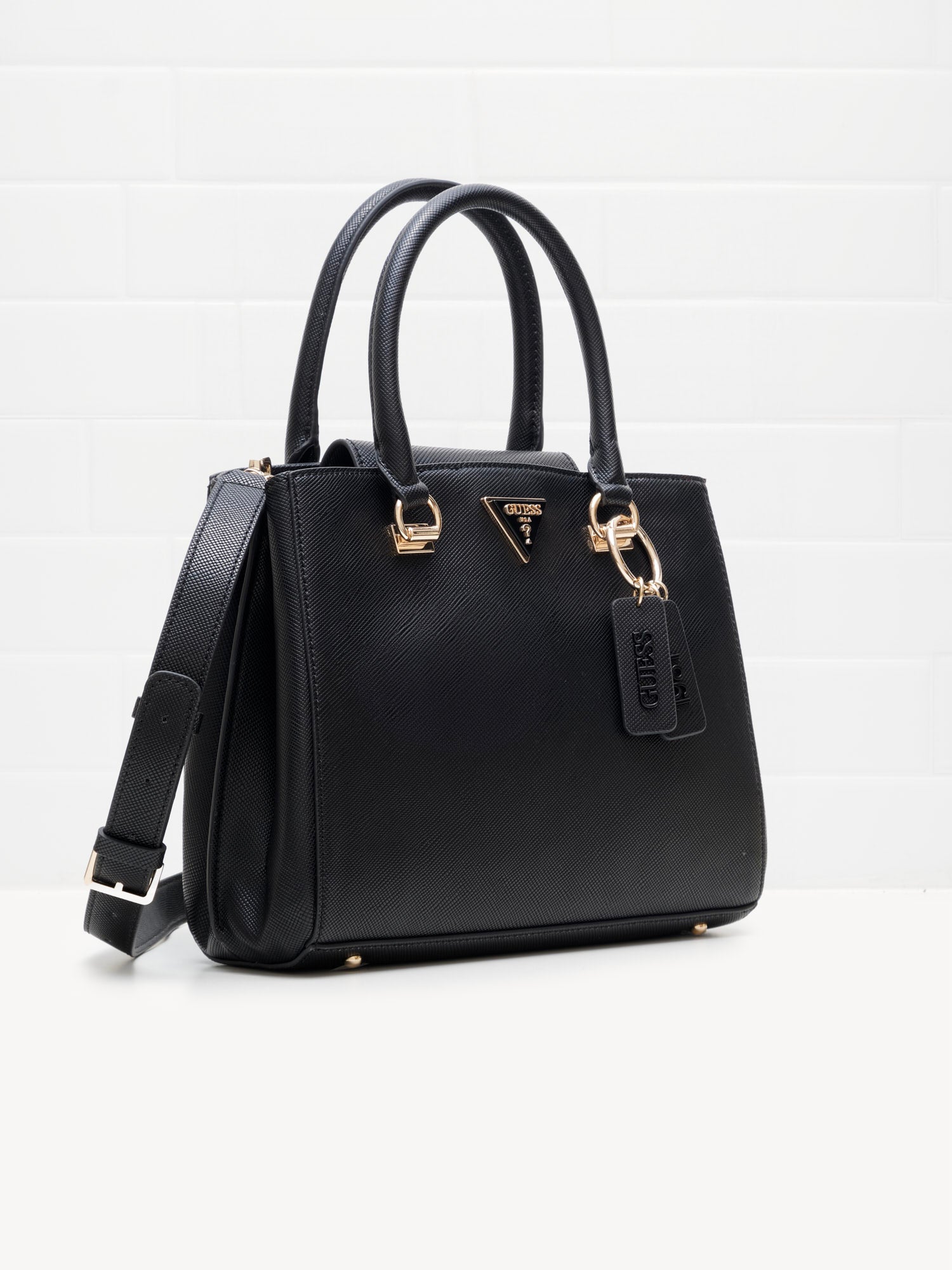Guess - Borsa Noelle Girlfriend Satchel black