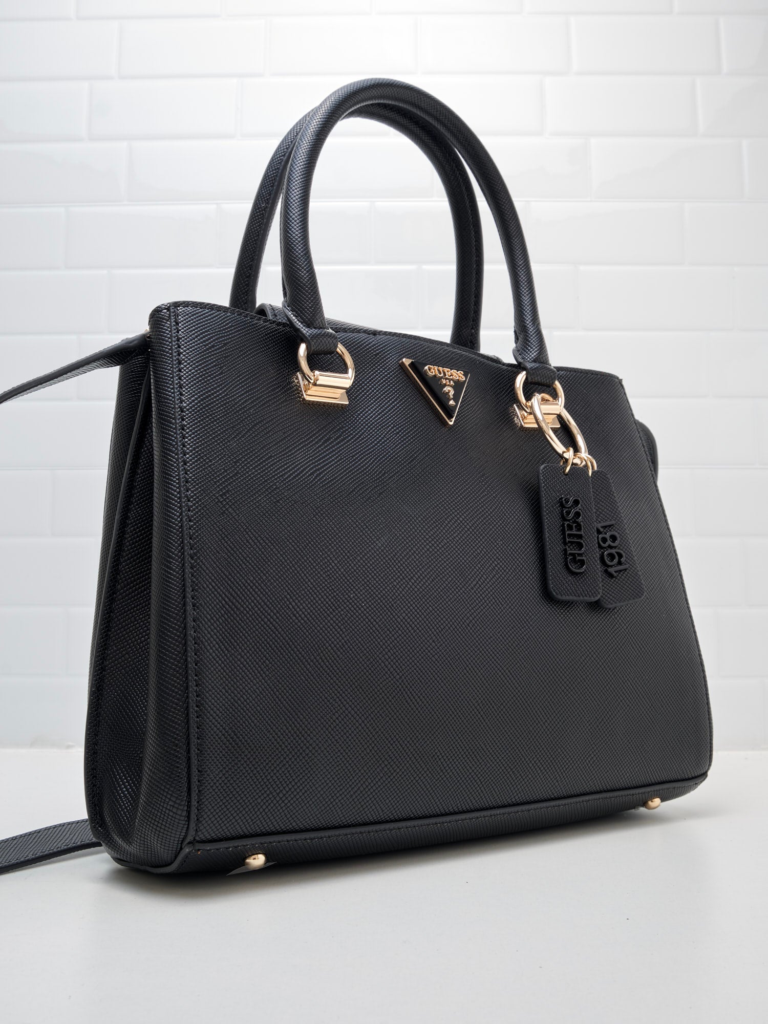 Guess - Borsa Noelle Girlfriend Satchel black