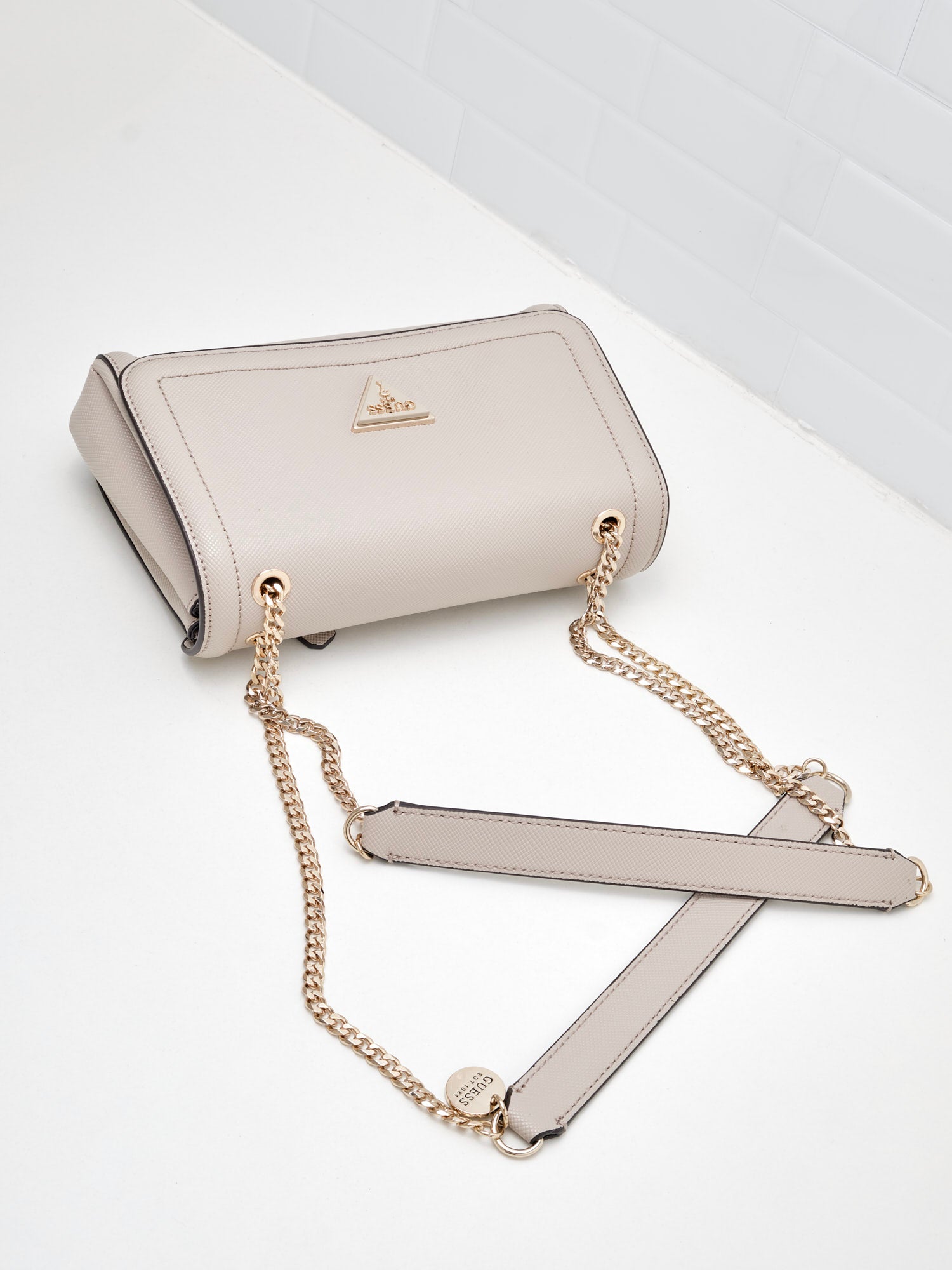 Guess - Borsa Noelle Tracolla taupe
