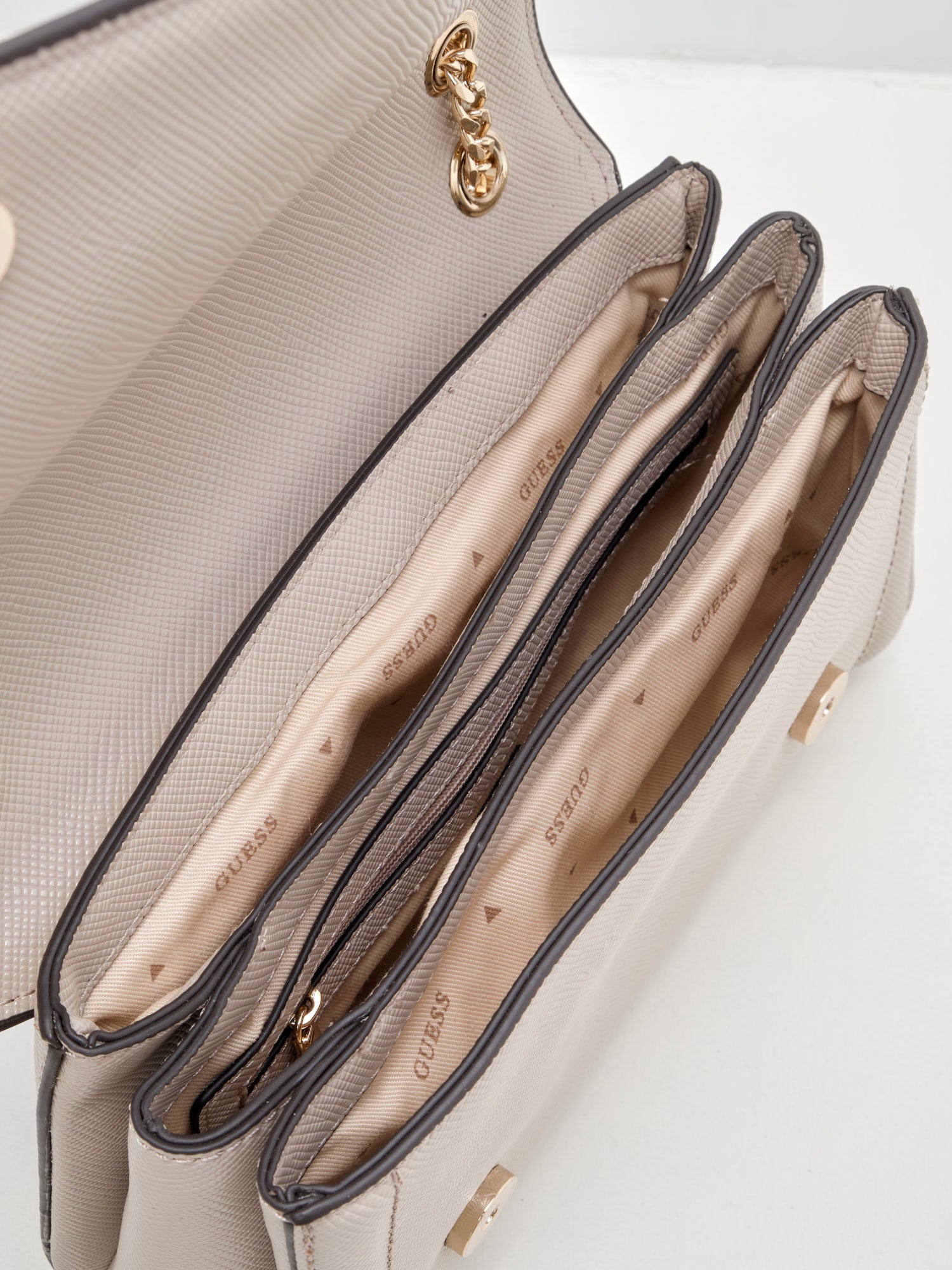 Guess - Borsa Noelle Tracolla taupe