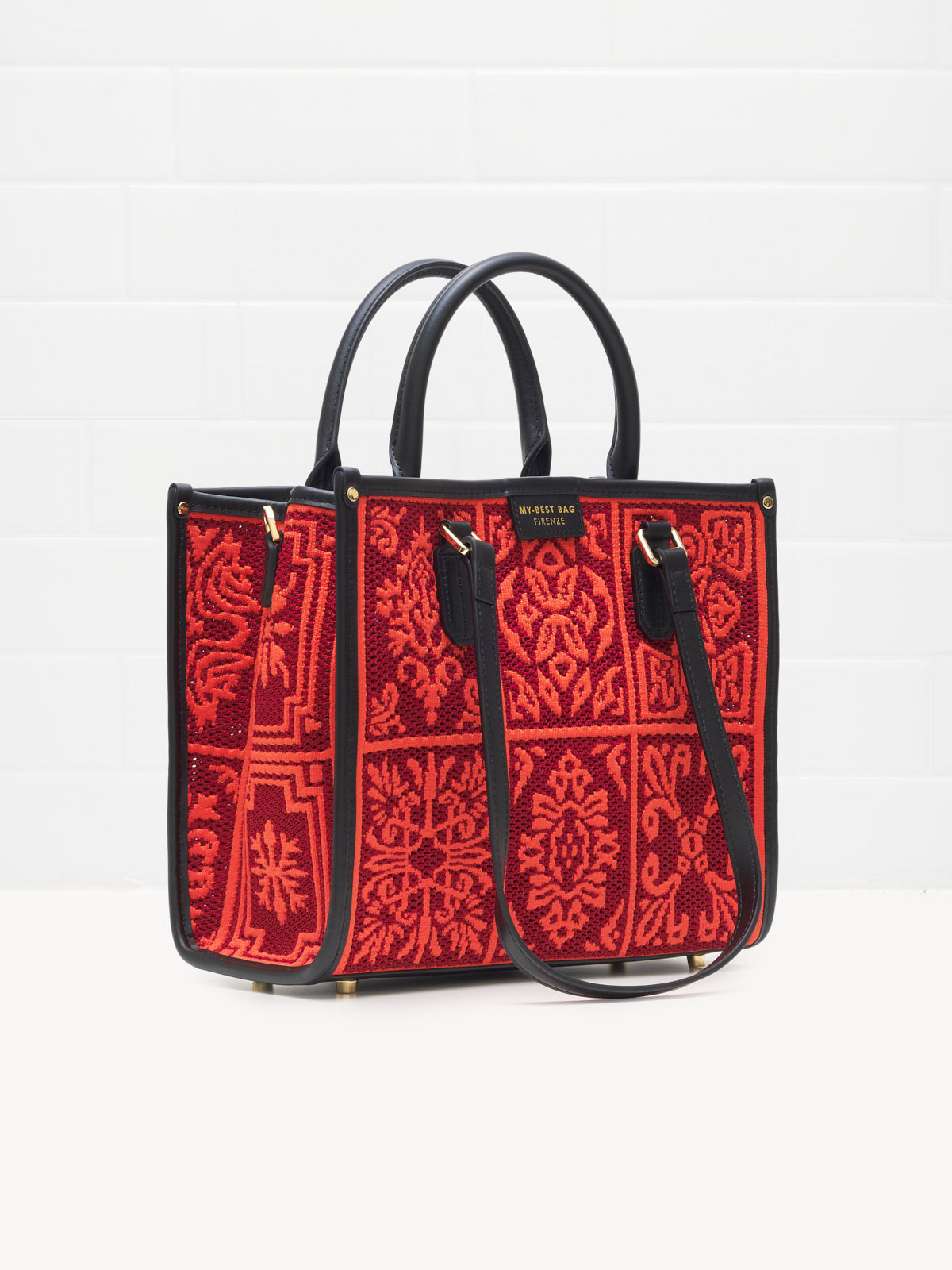 My Best Bag Firenze - Borsa Shopping Atena Corniola 28cm