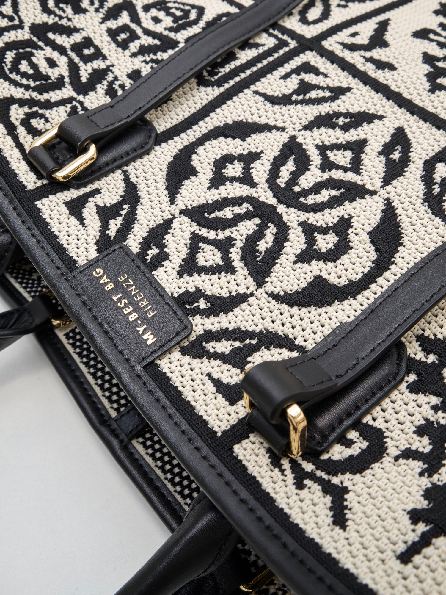 My Best Bag Firenze Shopping Lisbona nero 39cm
