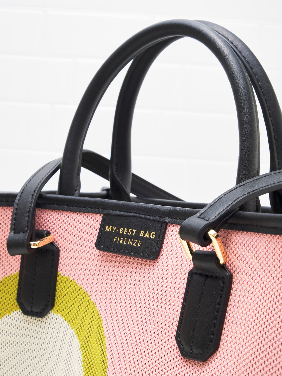 My Best Bag Firenze - Borsa Shopping Bauhaus nude 28cm
