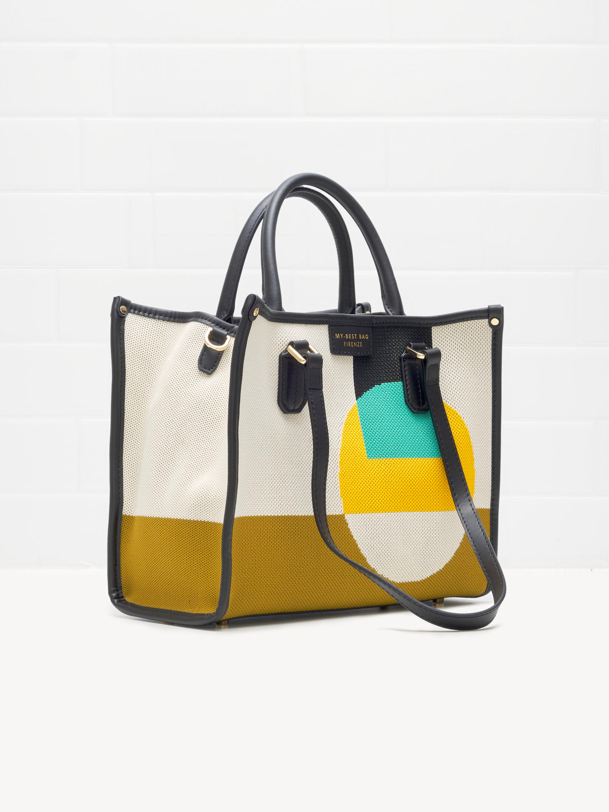 My Best Bag Firenze Shopping Bauhaus ocra 28cm