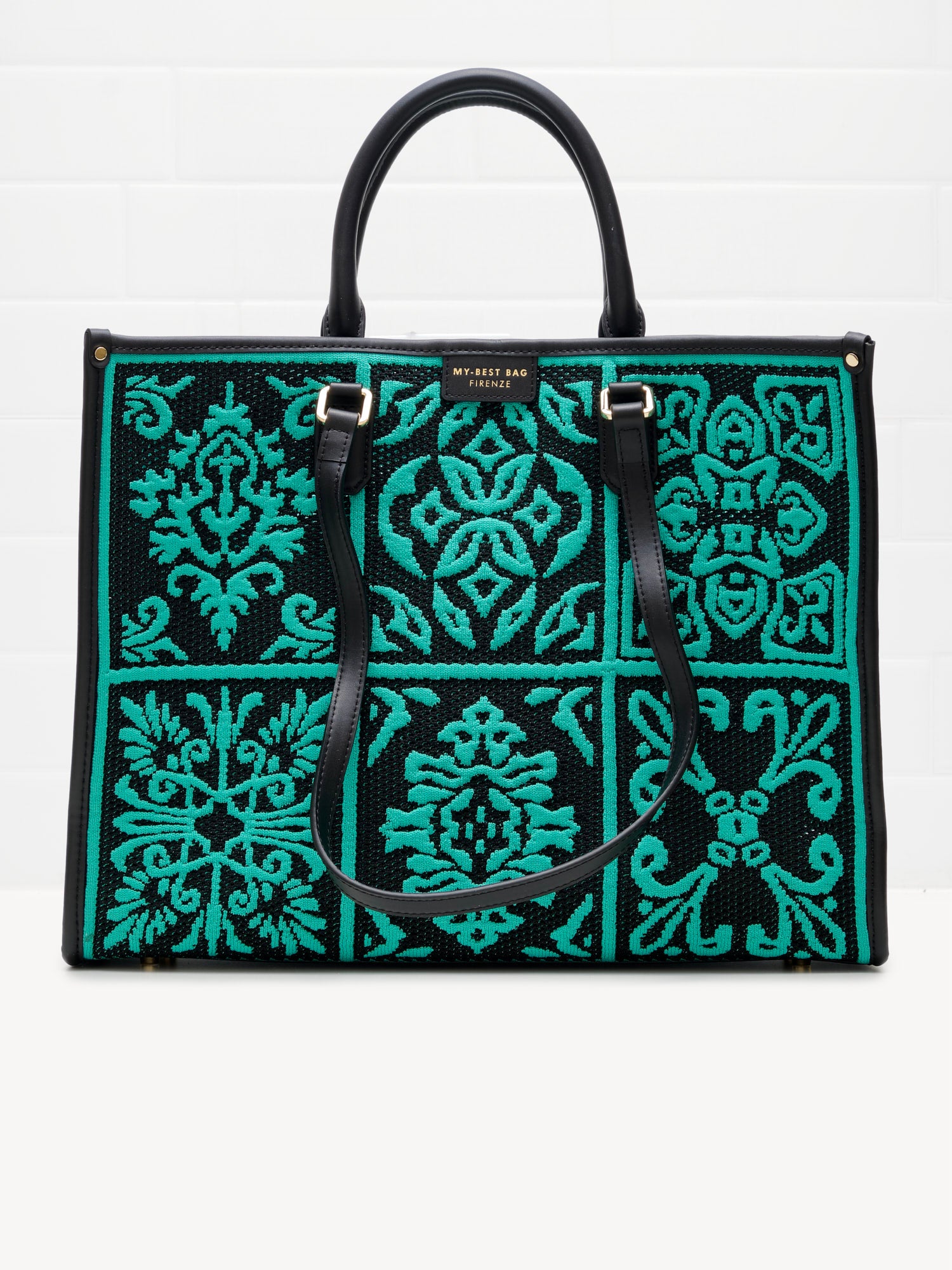 My Best Bag Firenze - Borsa Shopping Lisbona electric green 39cm