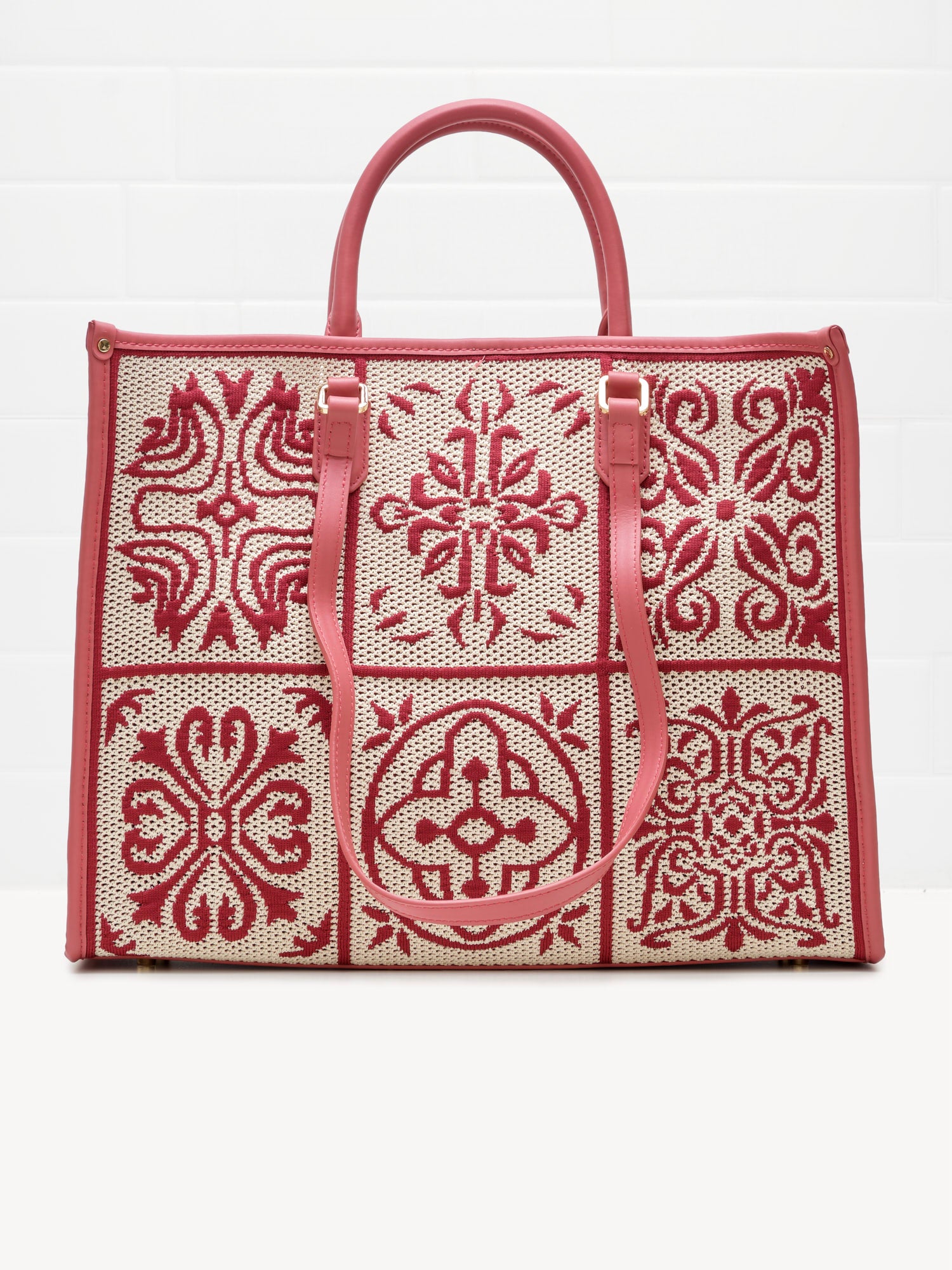 My Best Bag Firenze - Borsa Shopping Lisbona Mineral Red 39cm
