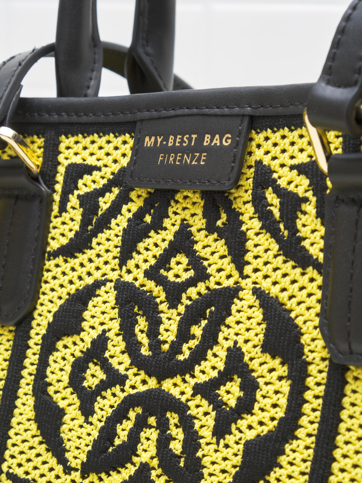 My Best Bag Firenze Shopping Lisbona lemon 39cm