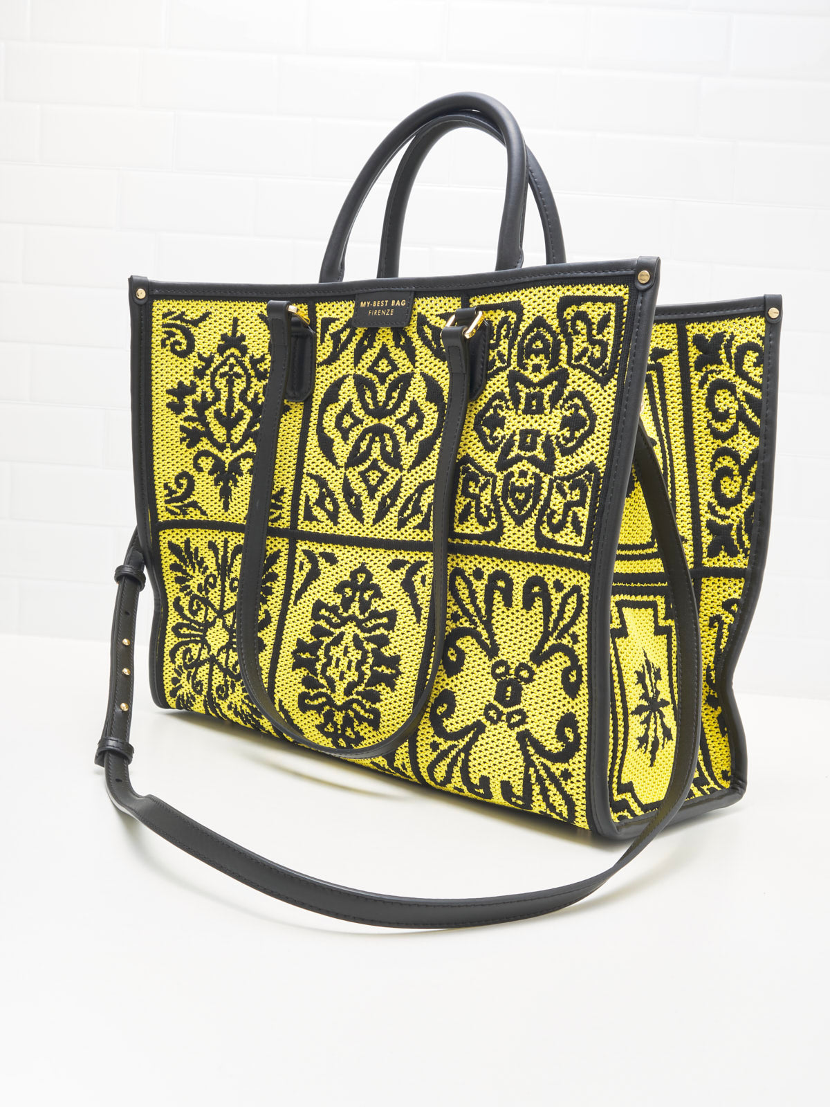 My Best Bag Firenze Shopping Lisbona lemon 39cm