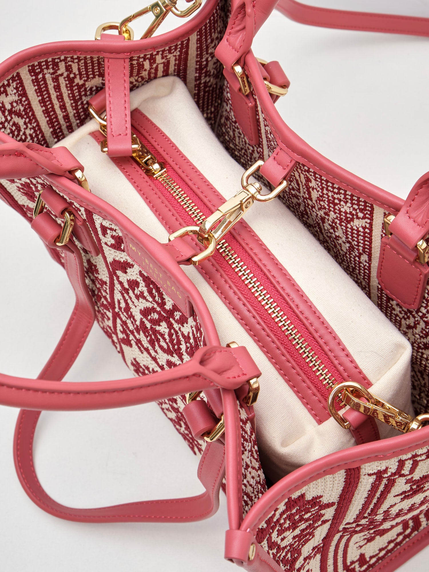 My Best Bag Firenze - Borsa Shopping Lisbona Mineral Red 28cm