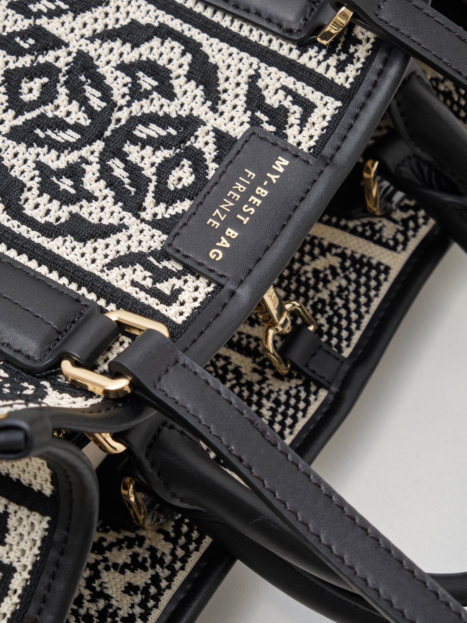 My Best Bag Firenze - Borsa Shopping Lisbona Nero 28cm