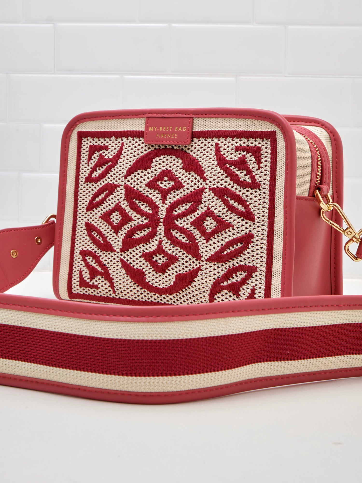 My Best Bag Firenze Shopping Lisbona mineral red