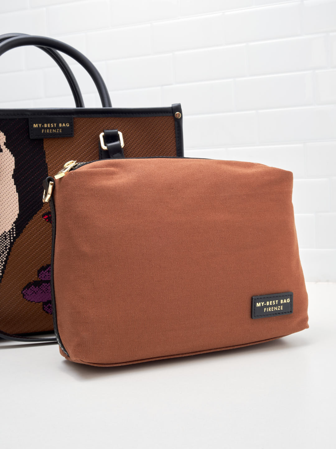 My Best Bag Firenze - Borsa Shopping Atena Butterfly 28cm