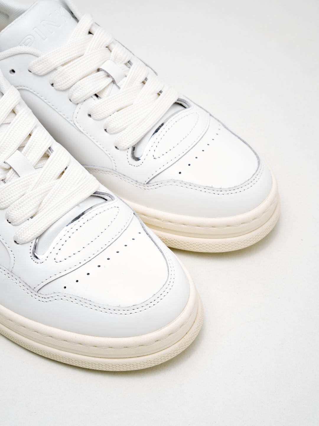 PINKO - Sneakers Mandy Logo white silver