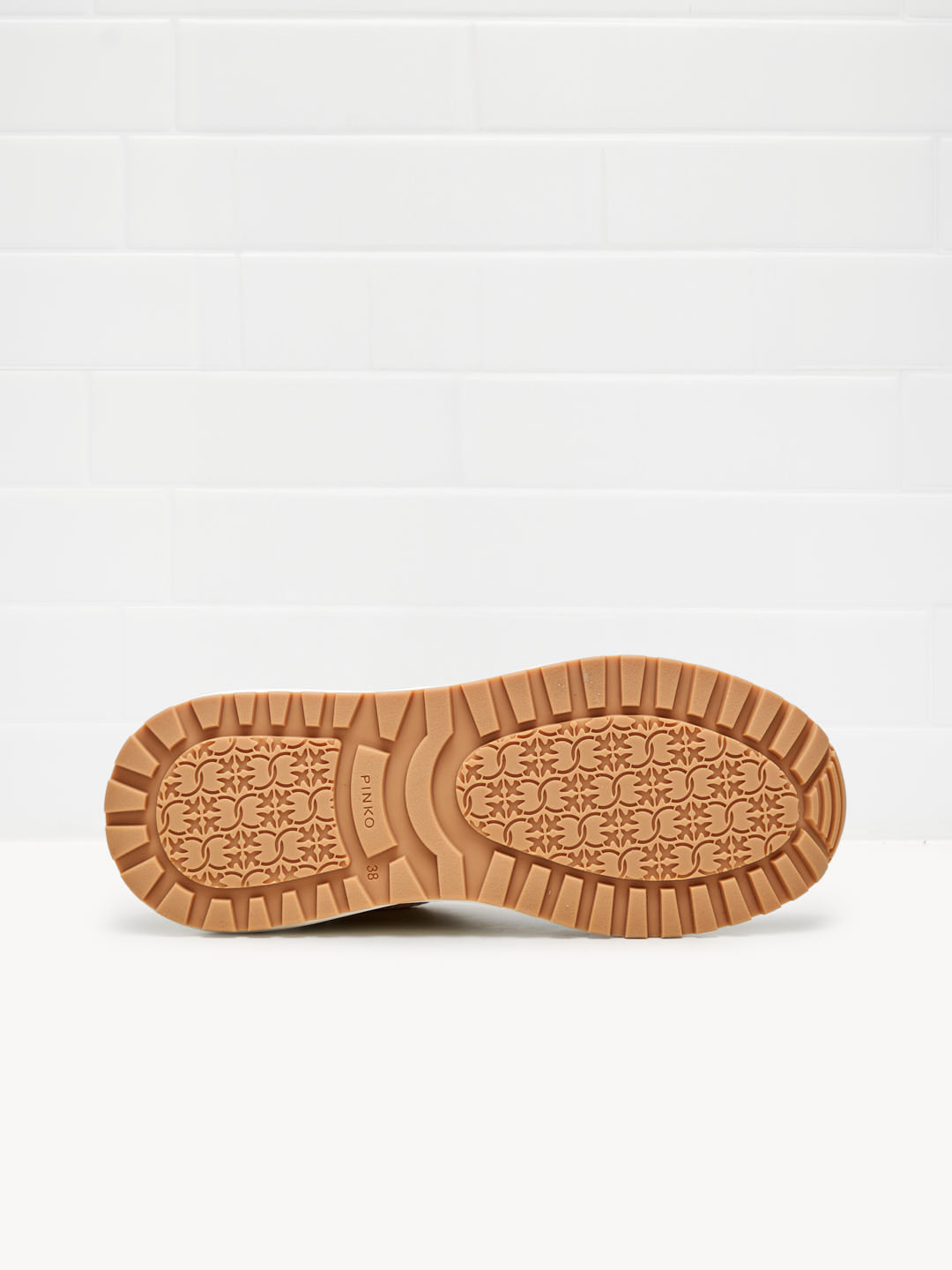 PINKO - Sneakers Chunky Laminate Logo white cipria