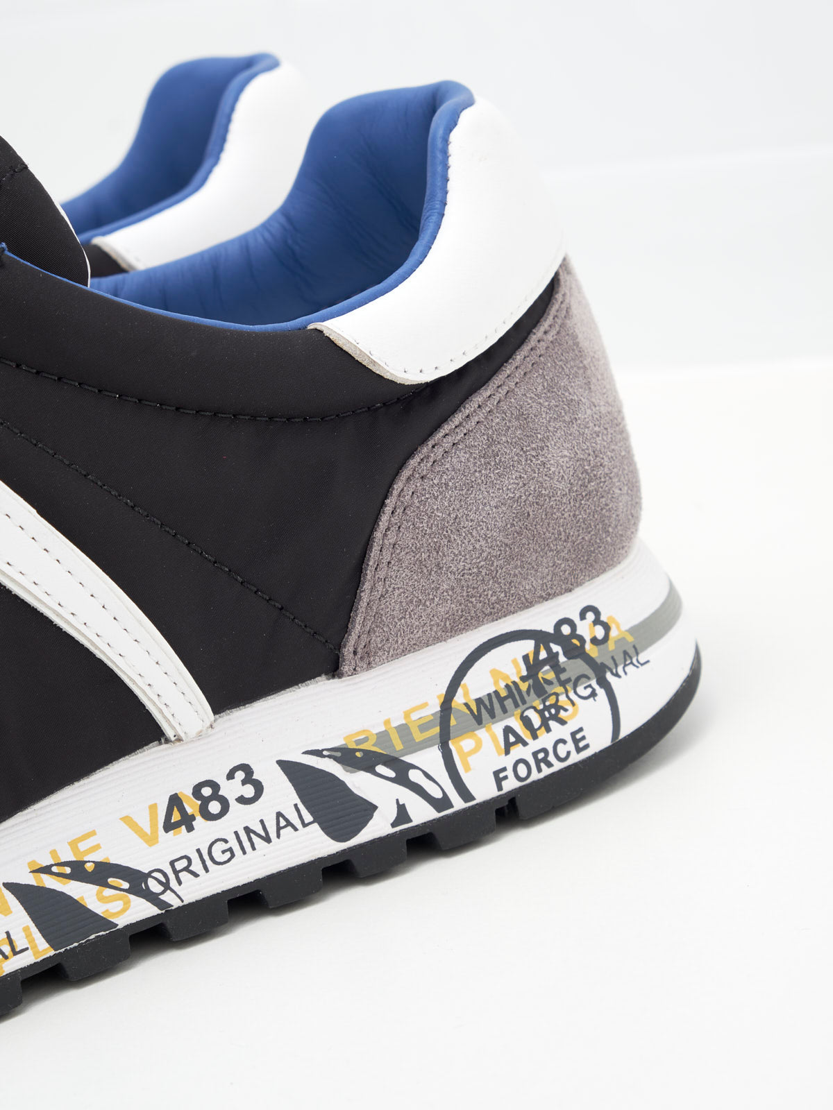 premiata - Sneakers Lucy Man black white