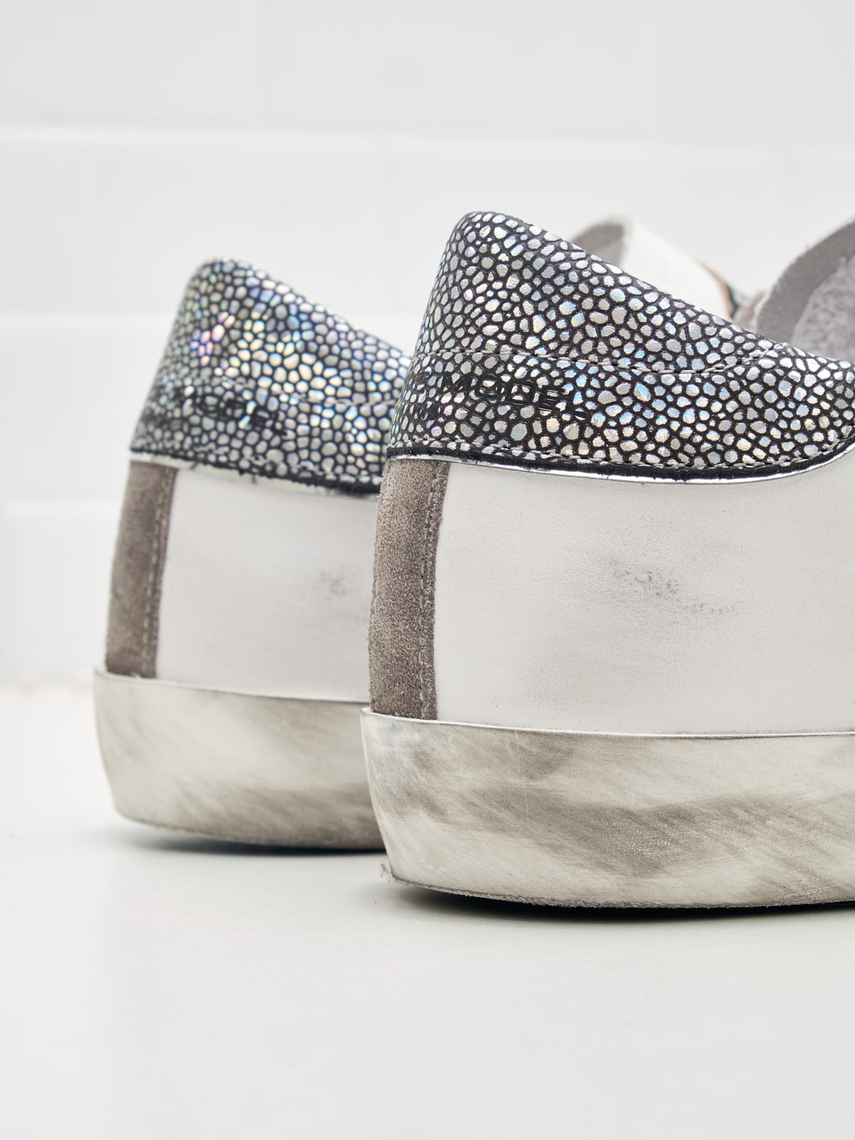 philippe model - Philippe Model Sneakers Donna Paris Bianco Nero Grigio Leopard