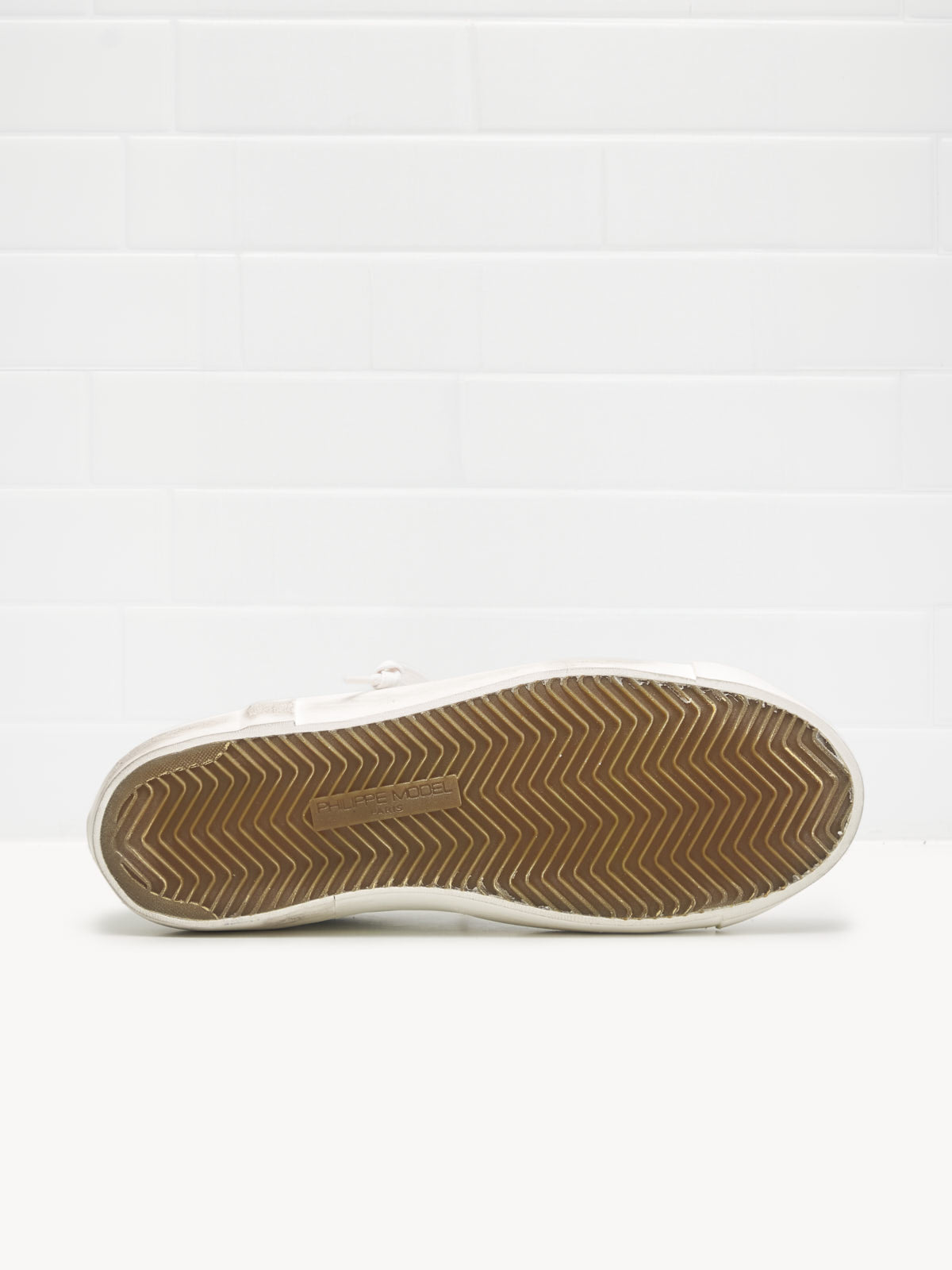 philippe model - Sneakers Uomo Paris Low Pelle Bianco Blu
