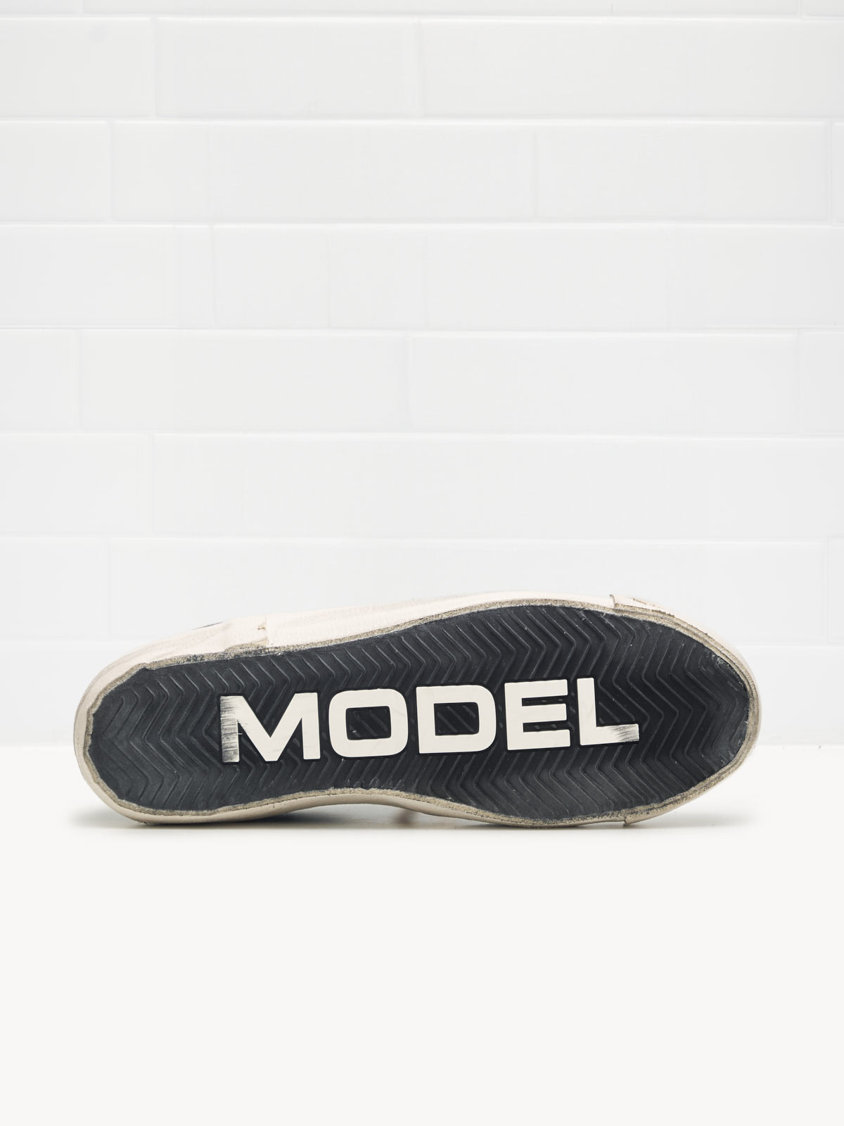 philippe model - Sneakers Uomo Paris Vintage Pelle Blu Grigio
