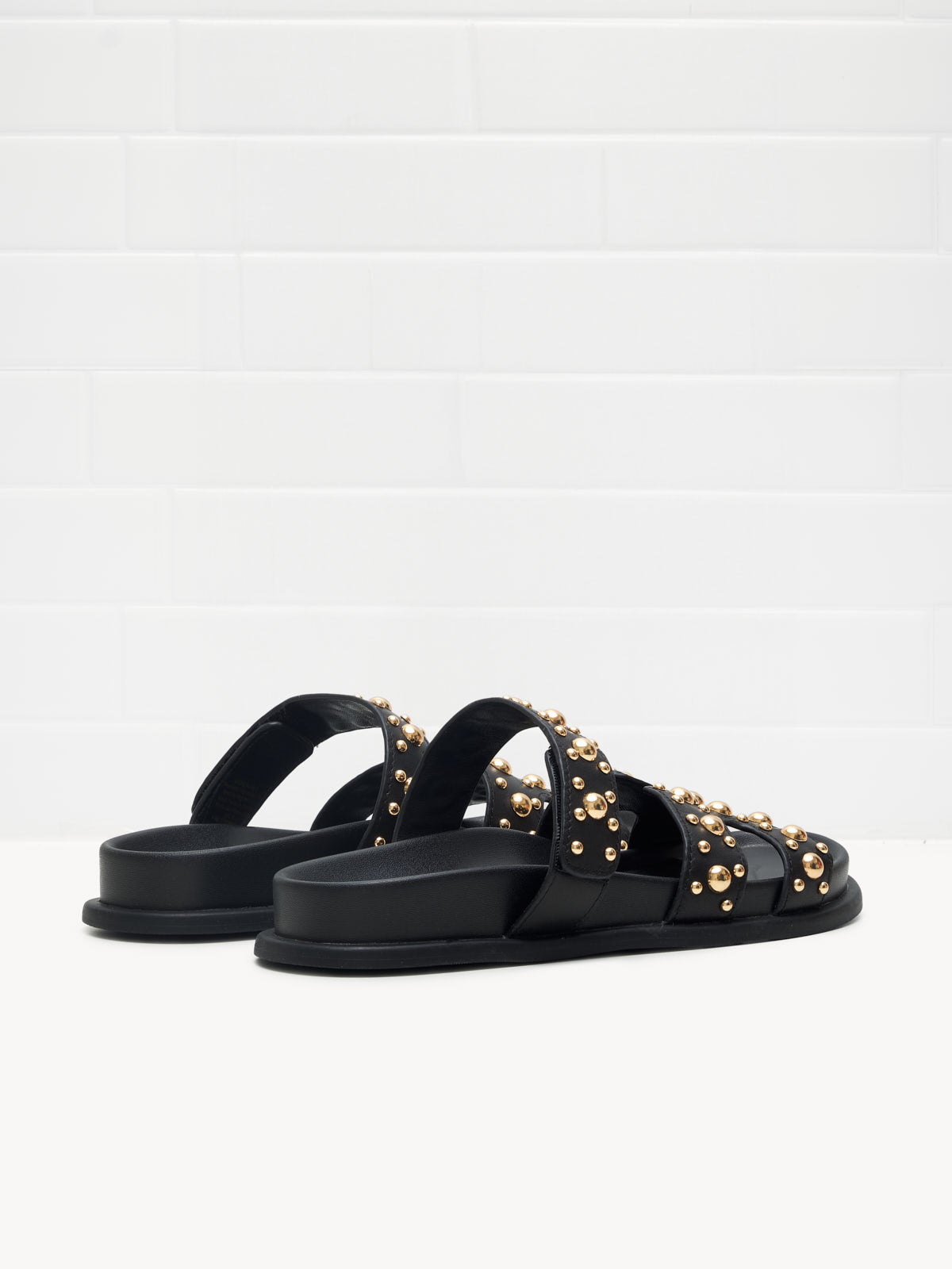 Tosca Blu - Slipper Woman black gold studs