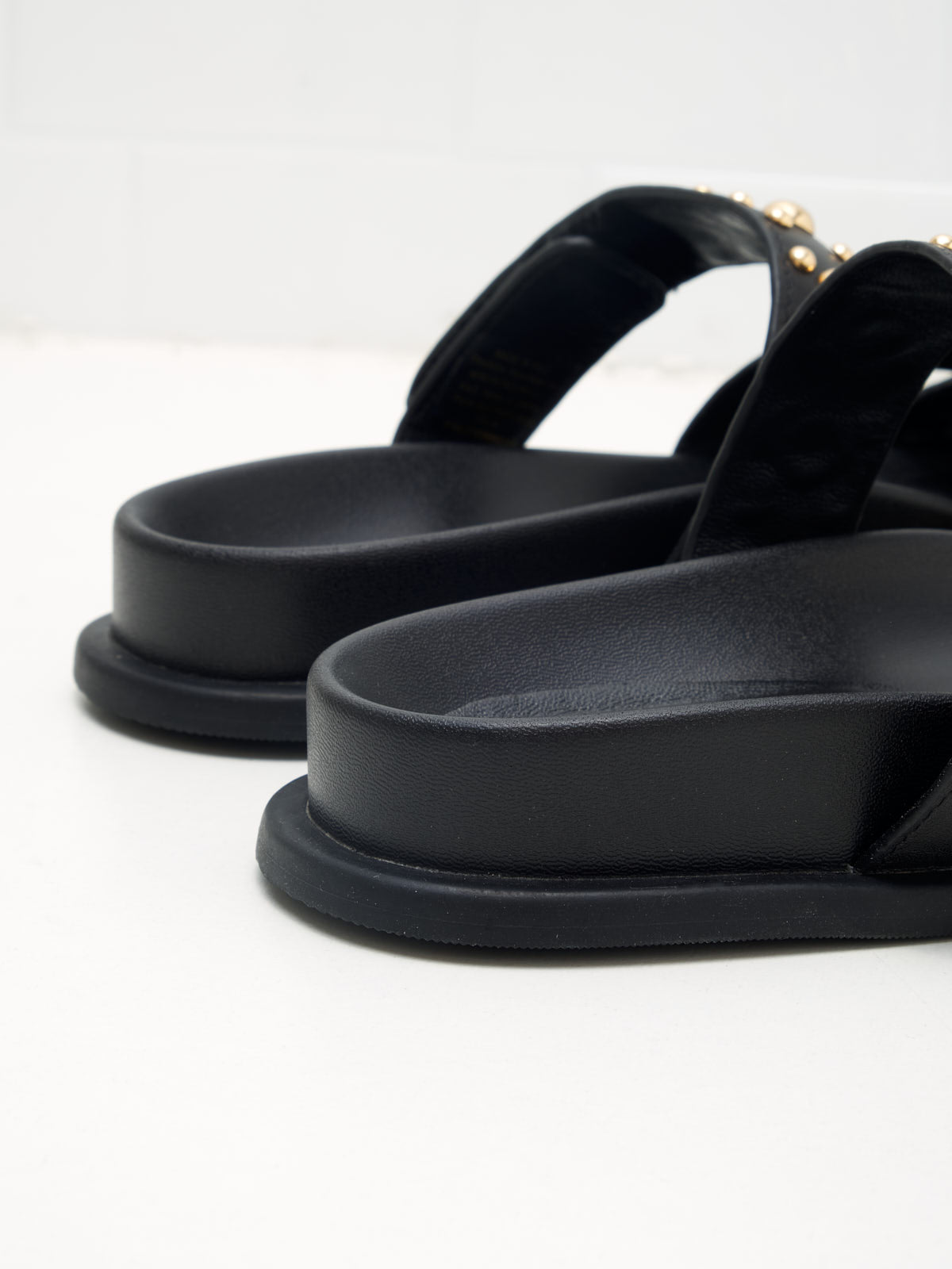 Tosca Blu - Slipper Woman black gold studs