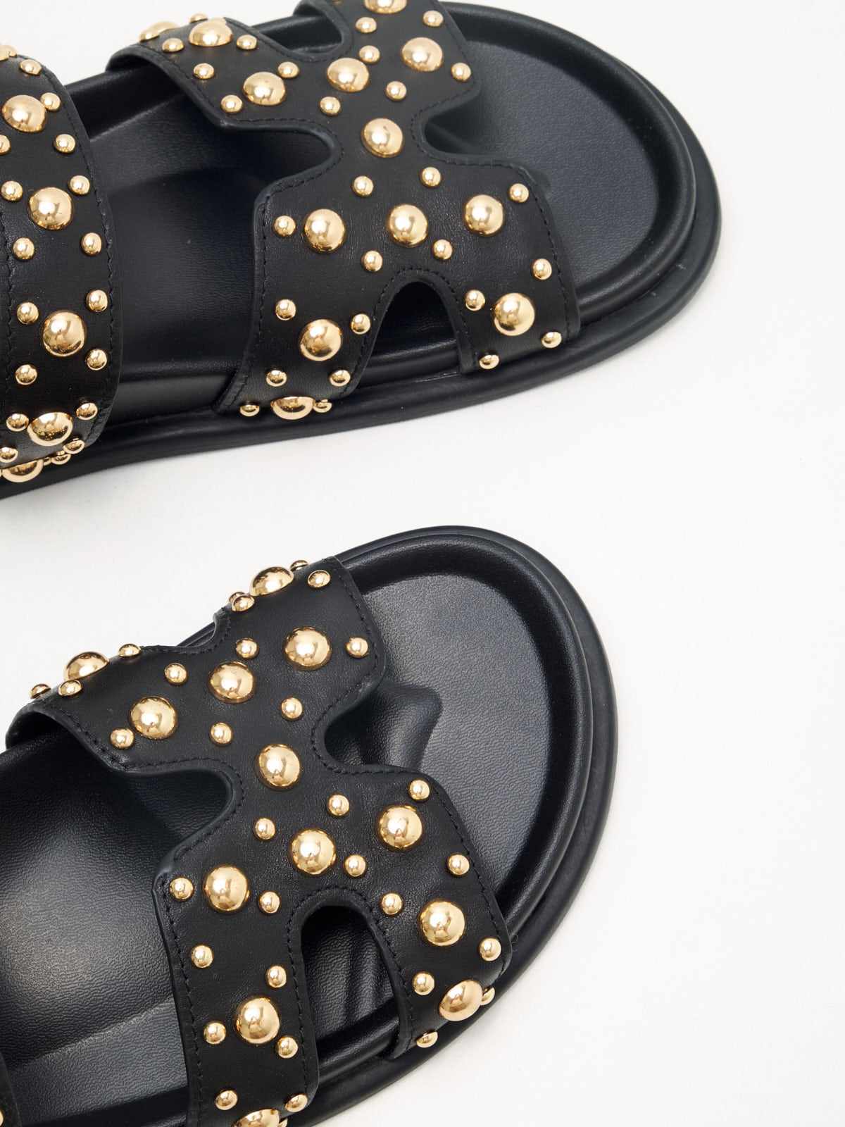 Tosca Blu - Slipper Woman black gold studs