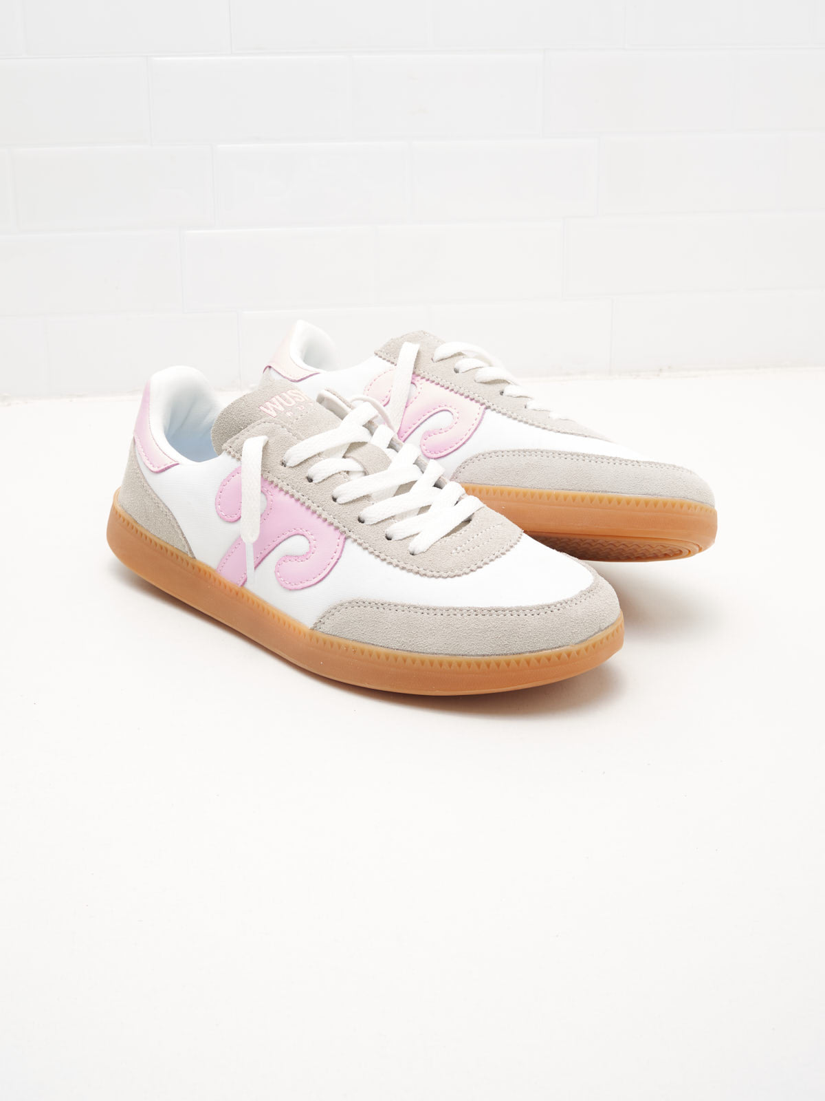 wushu ruyi - Sneakers Woman Gong 36 white pink