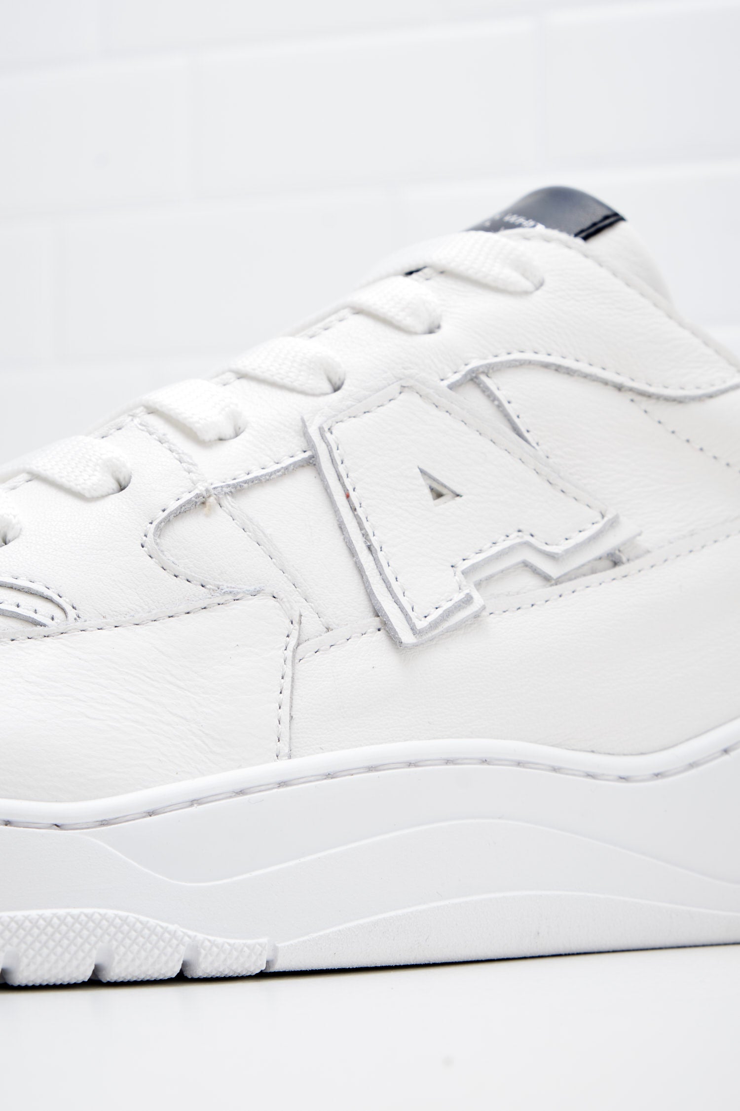 American White - Sneakers Man Emmeuno Logo white black 