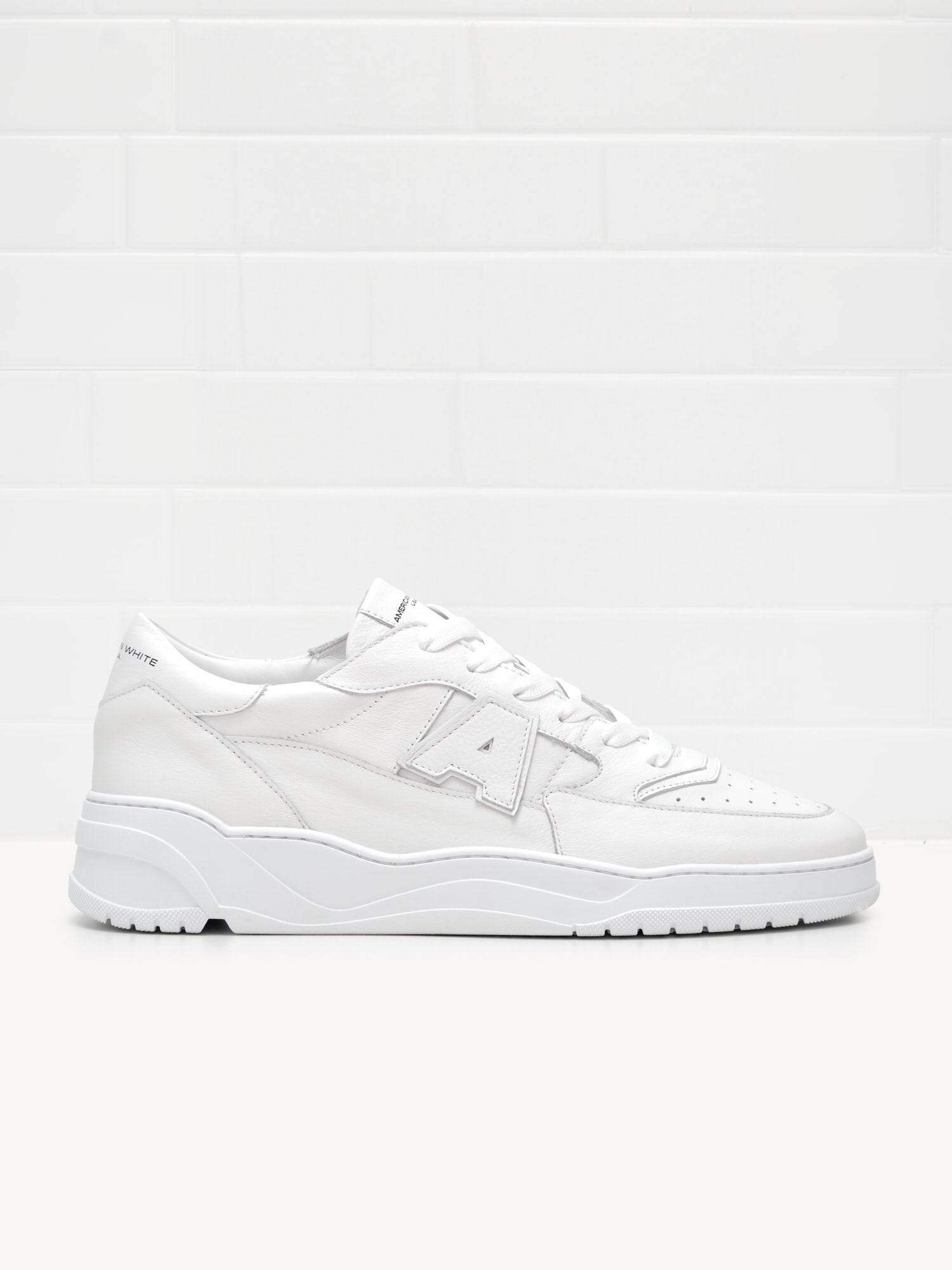 American White - Sneakers Man Emmeuno Logo total white 