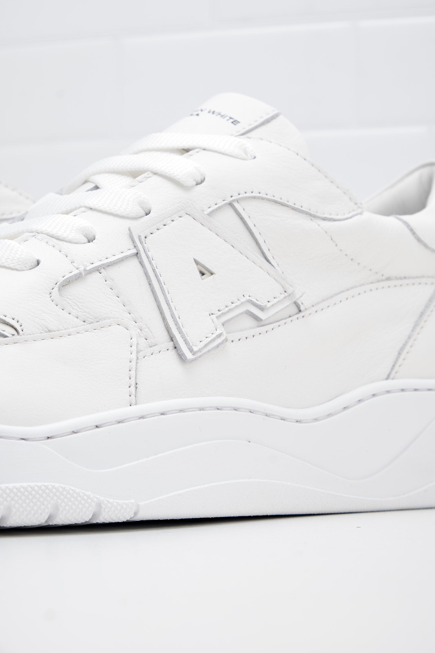 American White - Sneakers Man Emmeuno Logo total white 