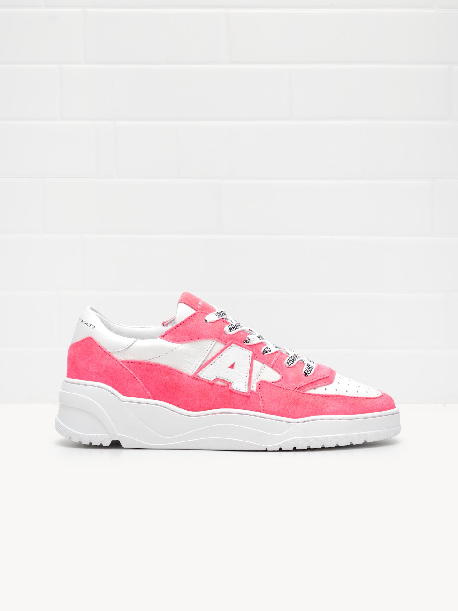 American White - Sneakers Woman Emmeuno Logo Bicolor bubble white 
