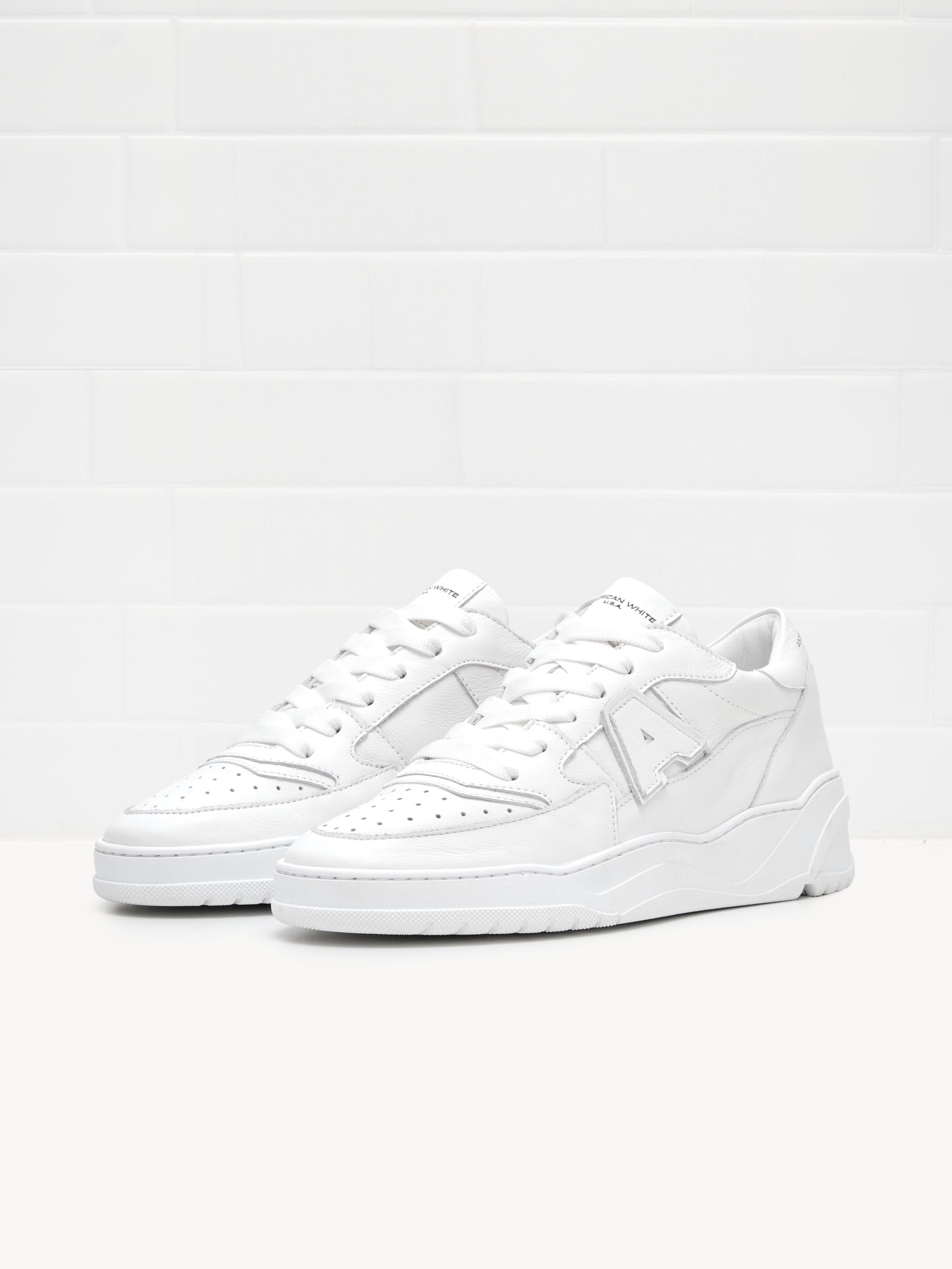 American White - Sneakers Woman Emmeuno Logo total white 