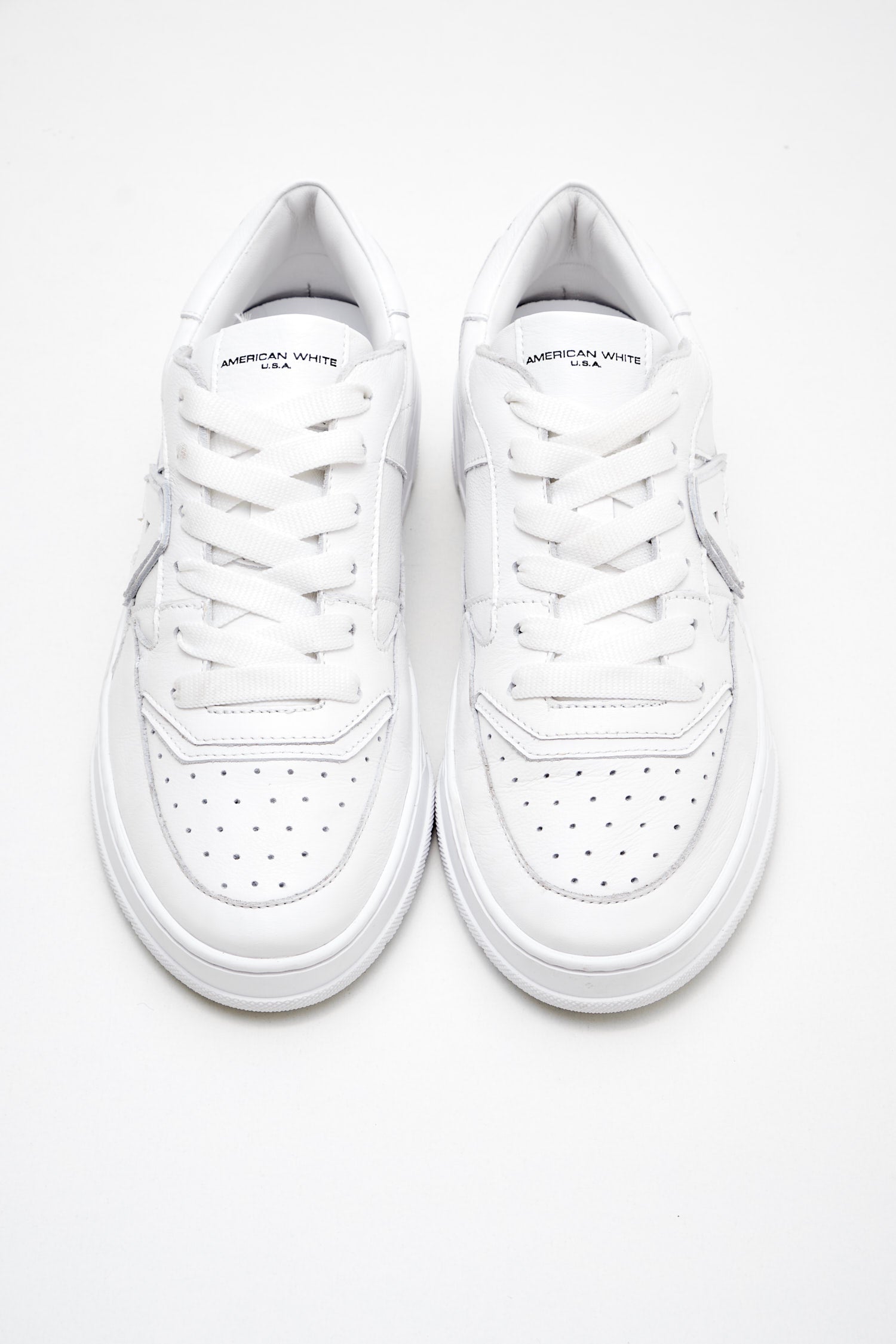 American White - Sneakers Woman Emmeuno Logo total white 