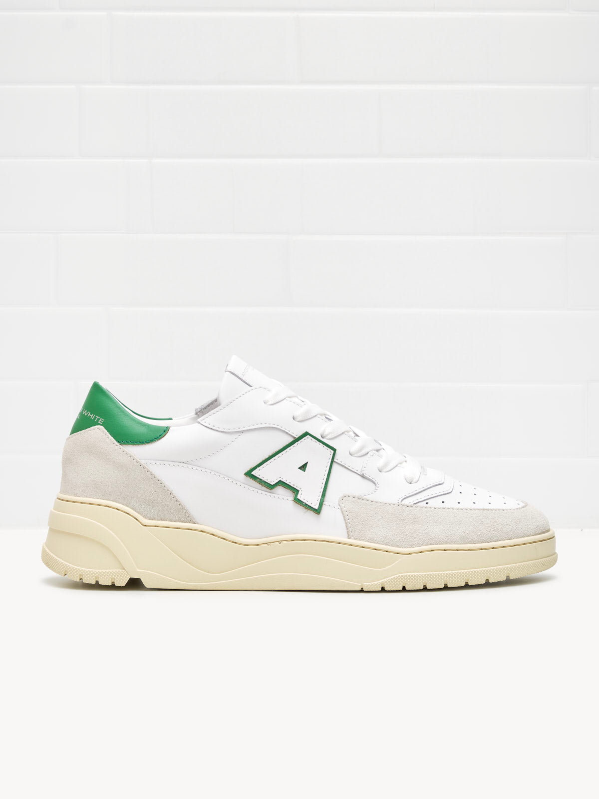 Sneakers Man Emmeuno Logo Explorer white green