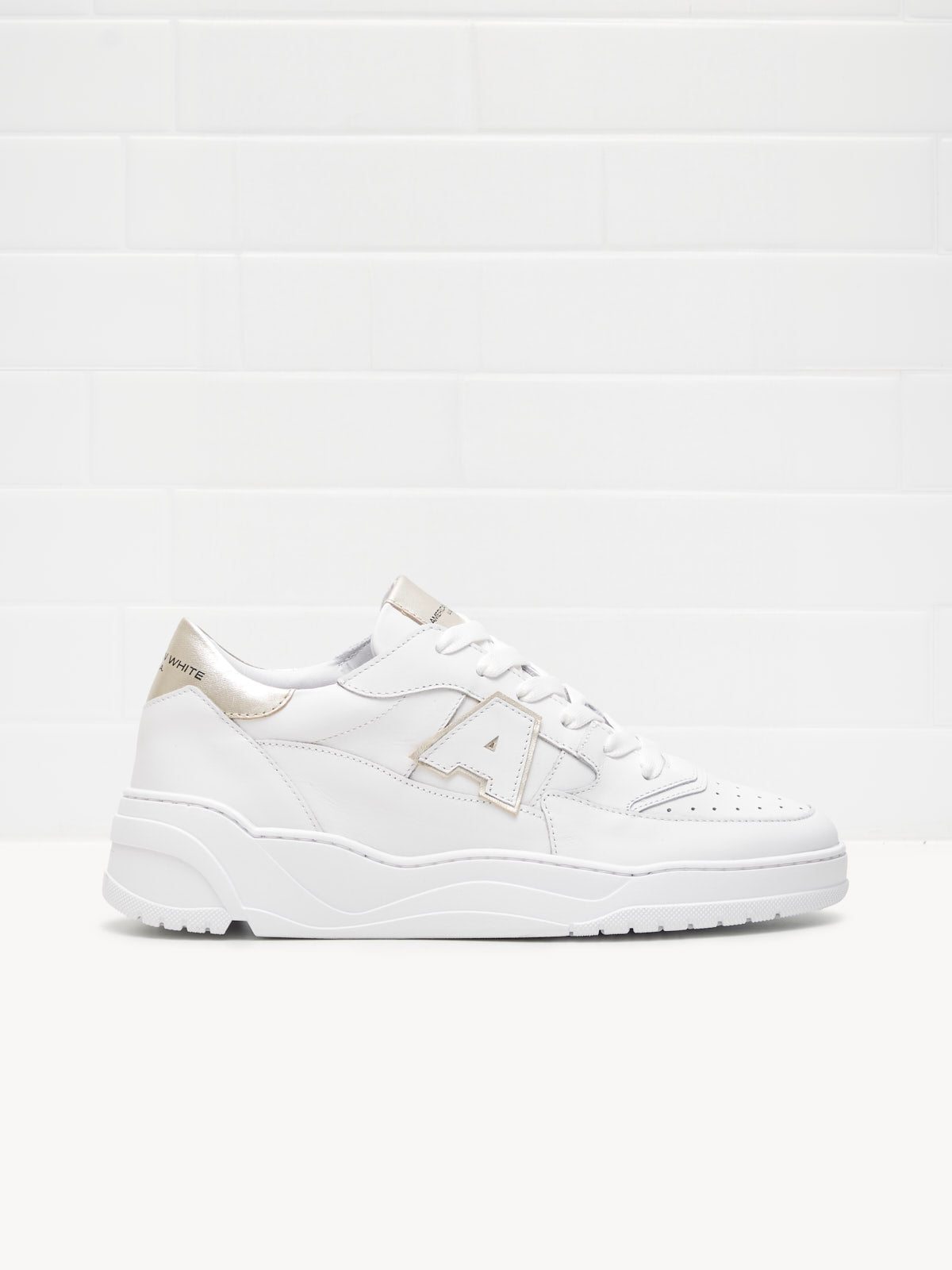 American White Emmeuno Logo white platinum