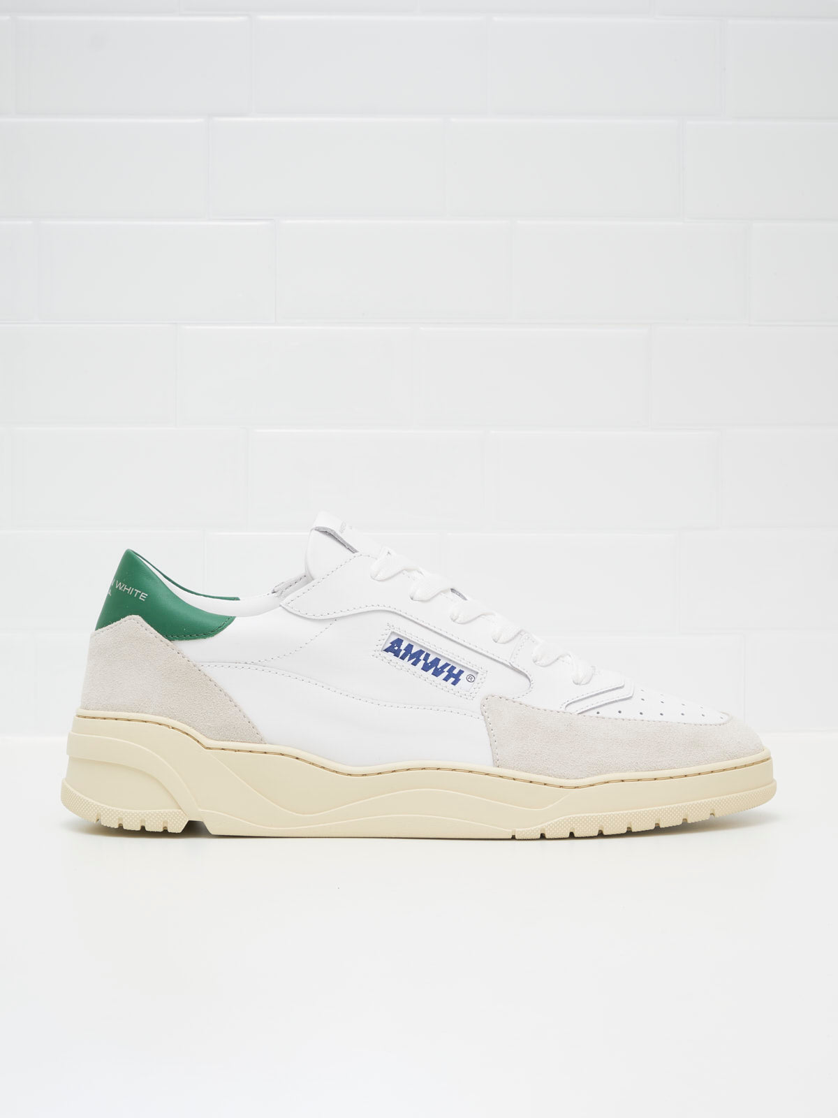 American White Emmeuno Iconic Explorer white green