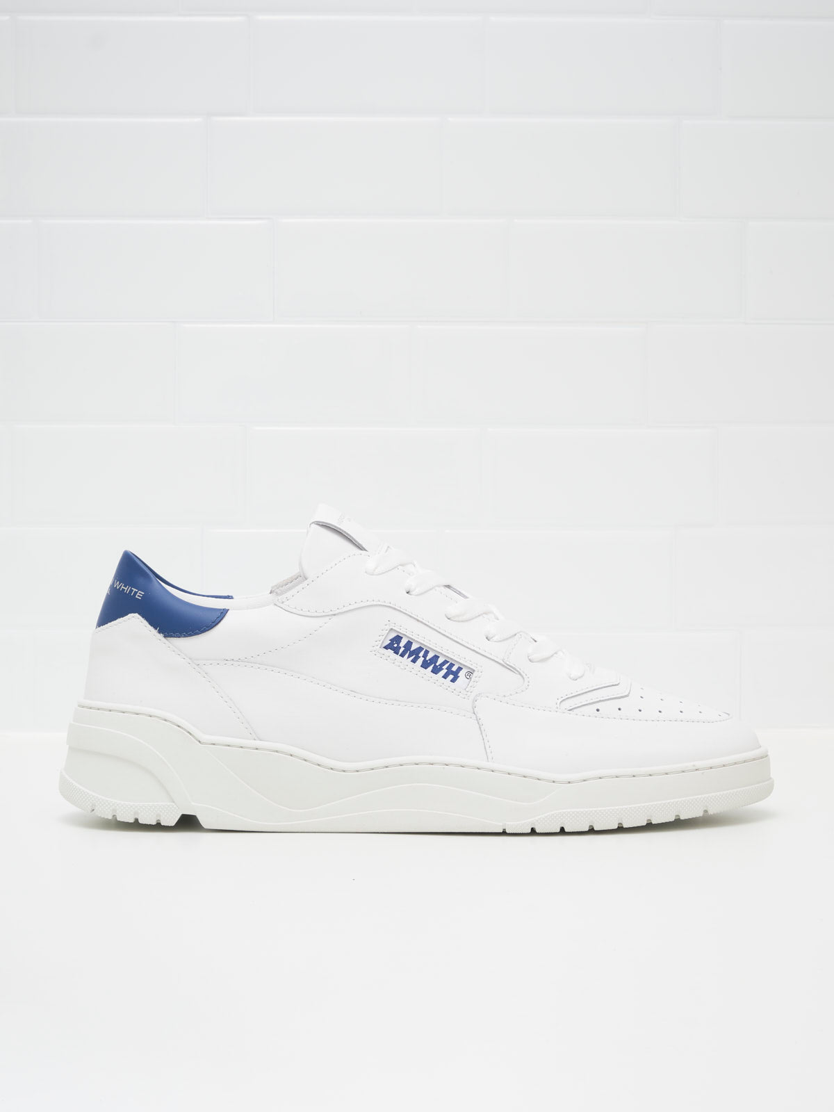 American White Emmeuno Iconic white blue