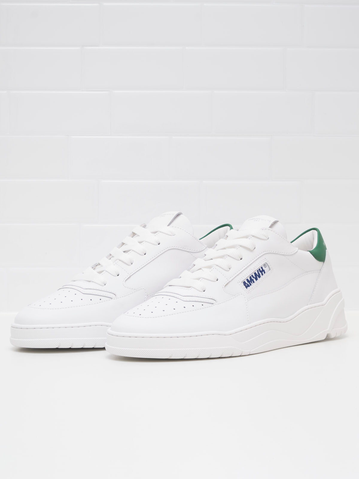 American White Emmeuno Iconic white green