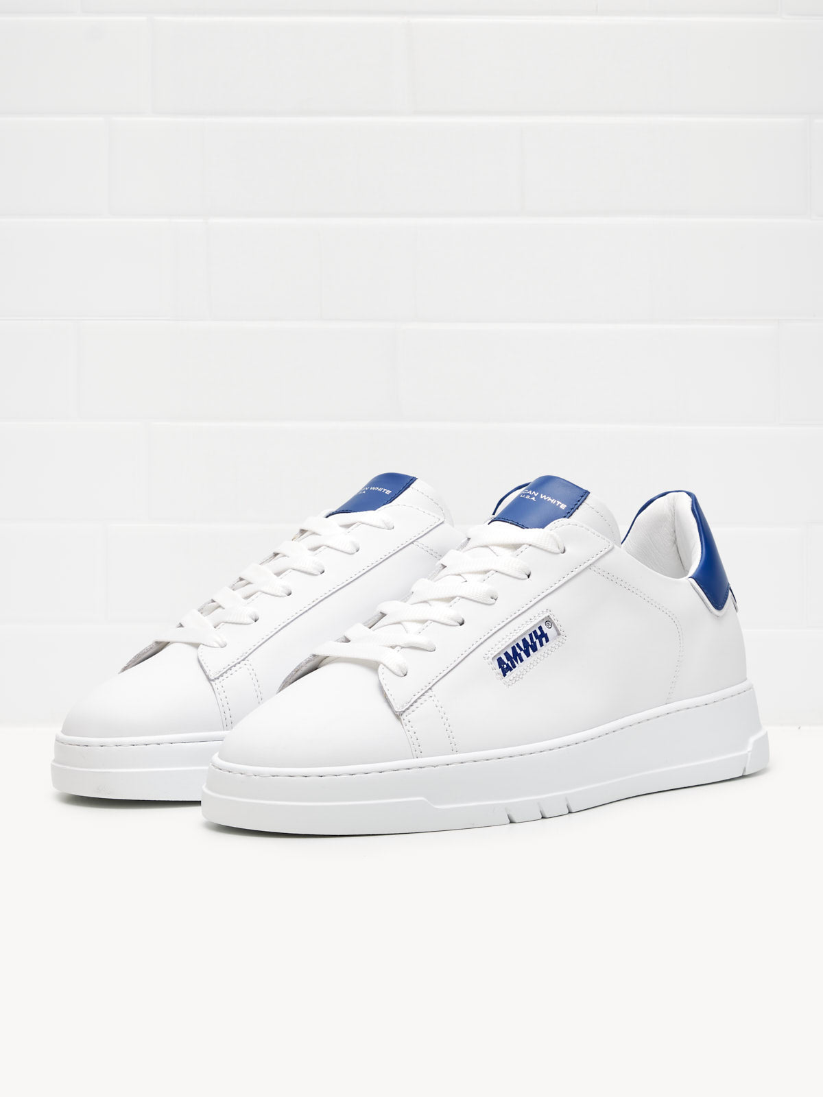 American White - Sneakers Super Iconic Man white blue 