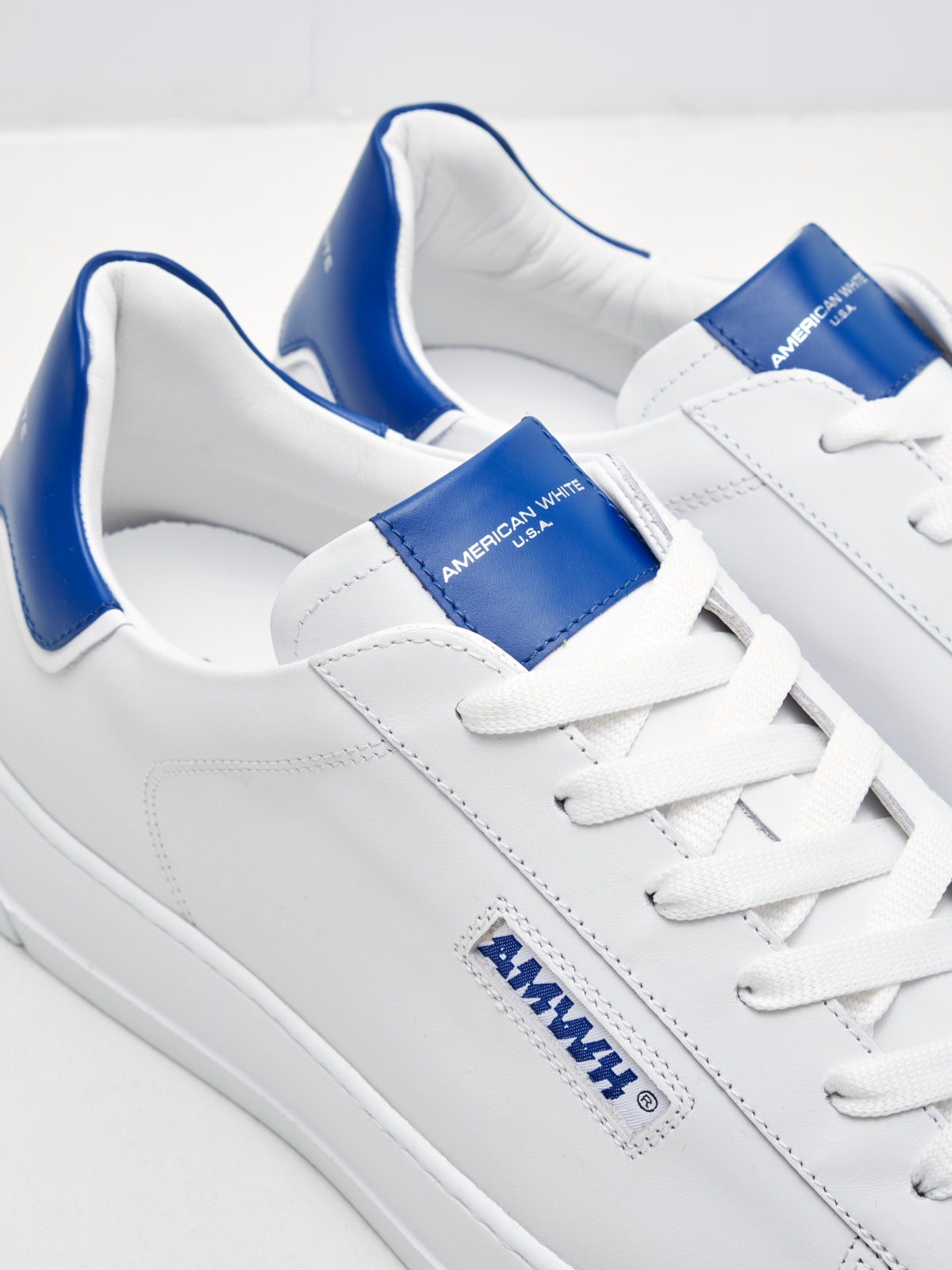American White - Sneakers Super Iconic Man white blue 