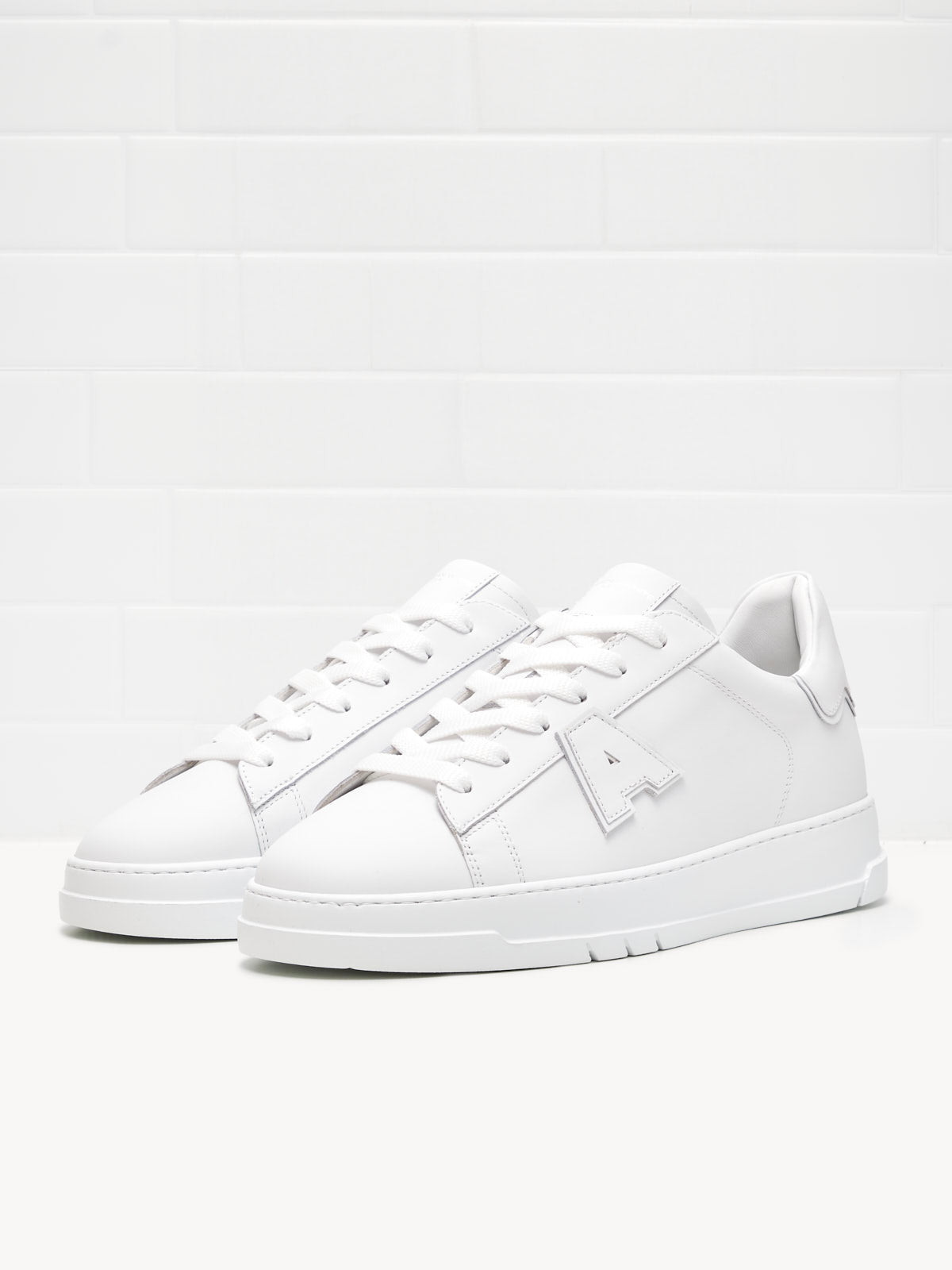 American White - Sneakers Super Logo Man white white 