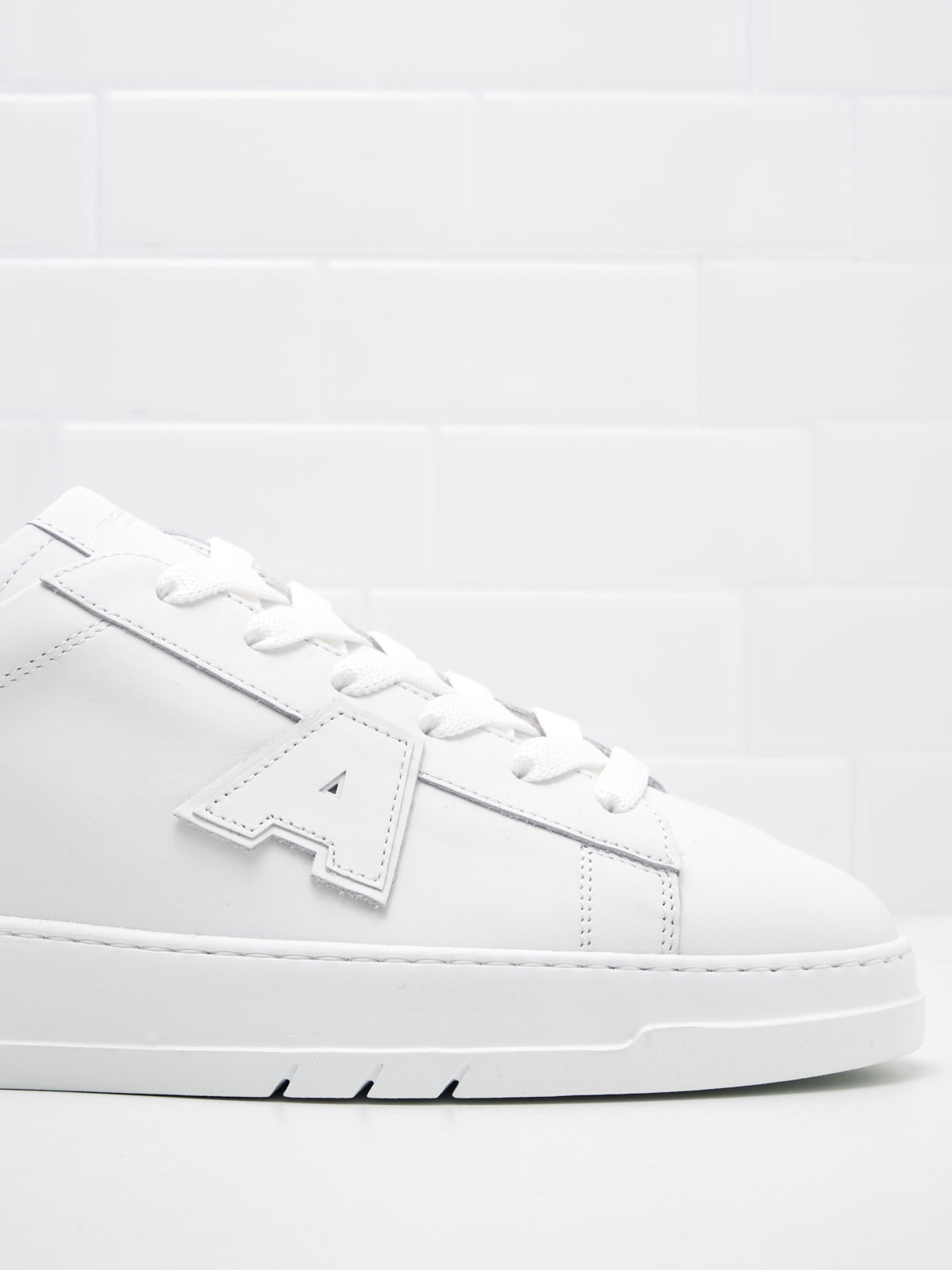 American White - Sneakers Super Logo Man white white 