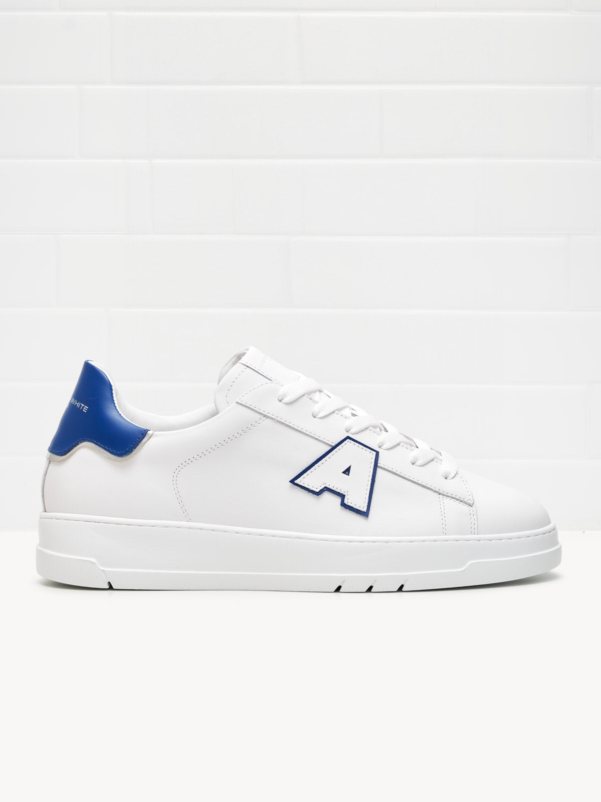 Sneakers Logo Man white blue